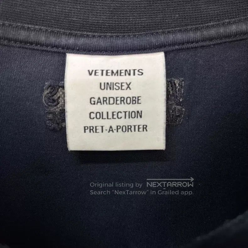 Vetements VETEMENTS Logo Short Sleeve Size US XS / EU 42 / 0 - 3 Thumbnail