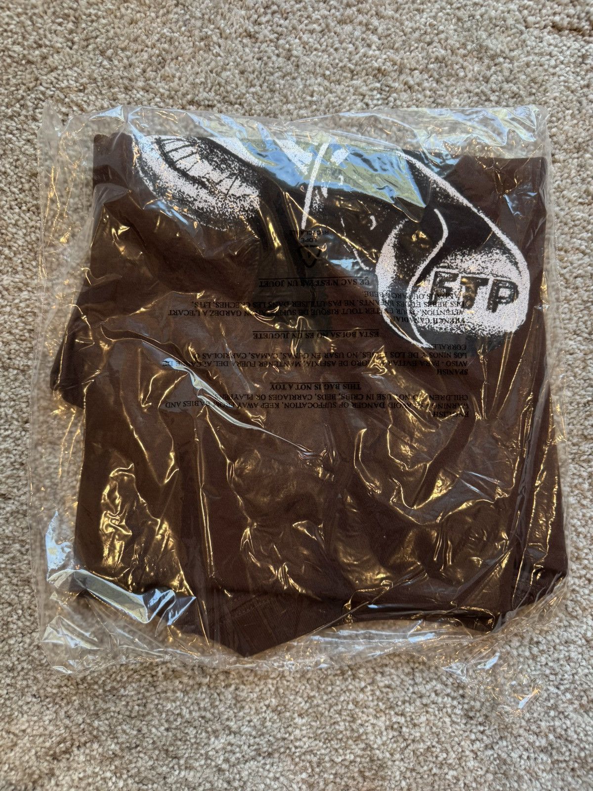 Fuck The Population Fuck The Population PUPIL TEE (BROWN) Size US S / EU 44-46 / 1 - 2 Thumbnail