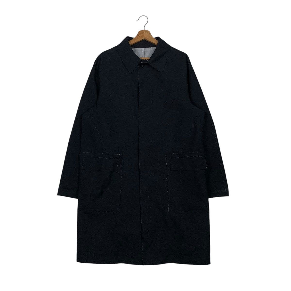 Japanese Brand Japanese Brand Qnoichii Overcoat Size US L / EU 52-54 / 3 - 1 Thumbnail