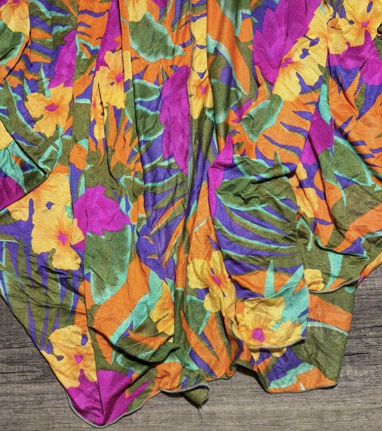 Oscar De La Renta Vintage Oscar de la Renta Swimwear Abstract Print Cover-Up Size M / US 6-8 / IT 42-44 - 4 Thumbnail