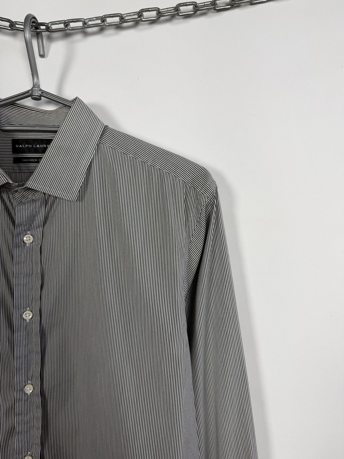 Ralph Lauren Black Label Ralph Lauren Long Sleeve Shirt Button Up Black Label Italy Size US L / EU 52-54 / 3 - 2 Thumbnail
