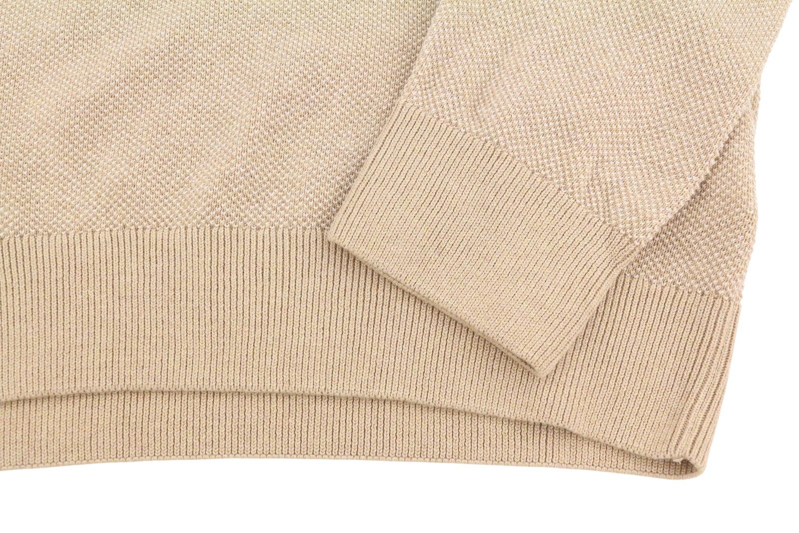 Gant MULTI TEXTURE PIQUE C-NECK L Khaki Melange 88075 Size US L / EU 52-54 / 3 - 6 Thumbnail