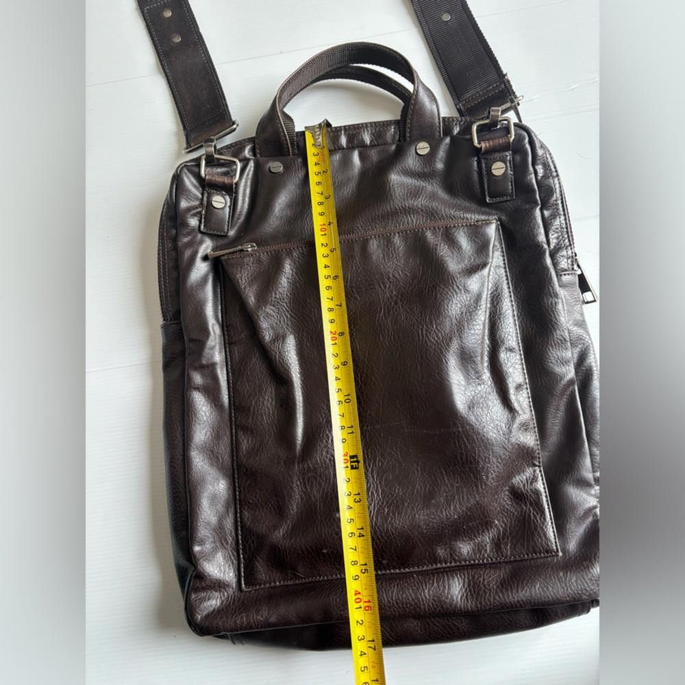 Designer Samsara Matt & Nat Brown Vegan Leather Shoulder Bag Size ONE SIZE - 4 Thumbnail