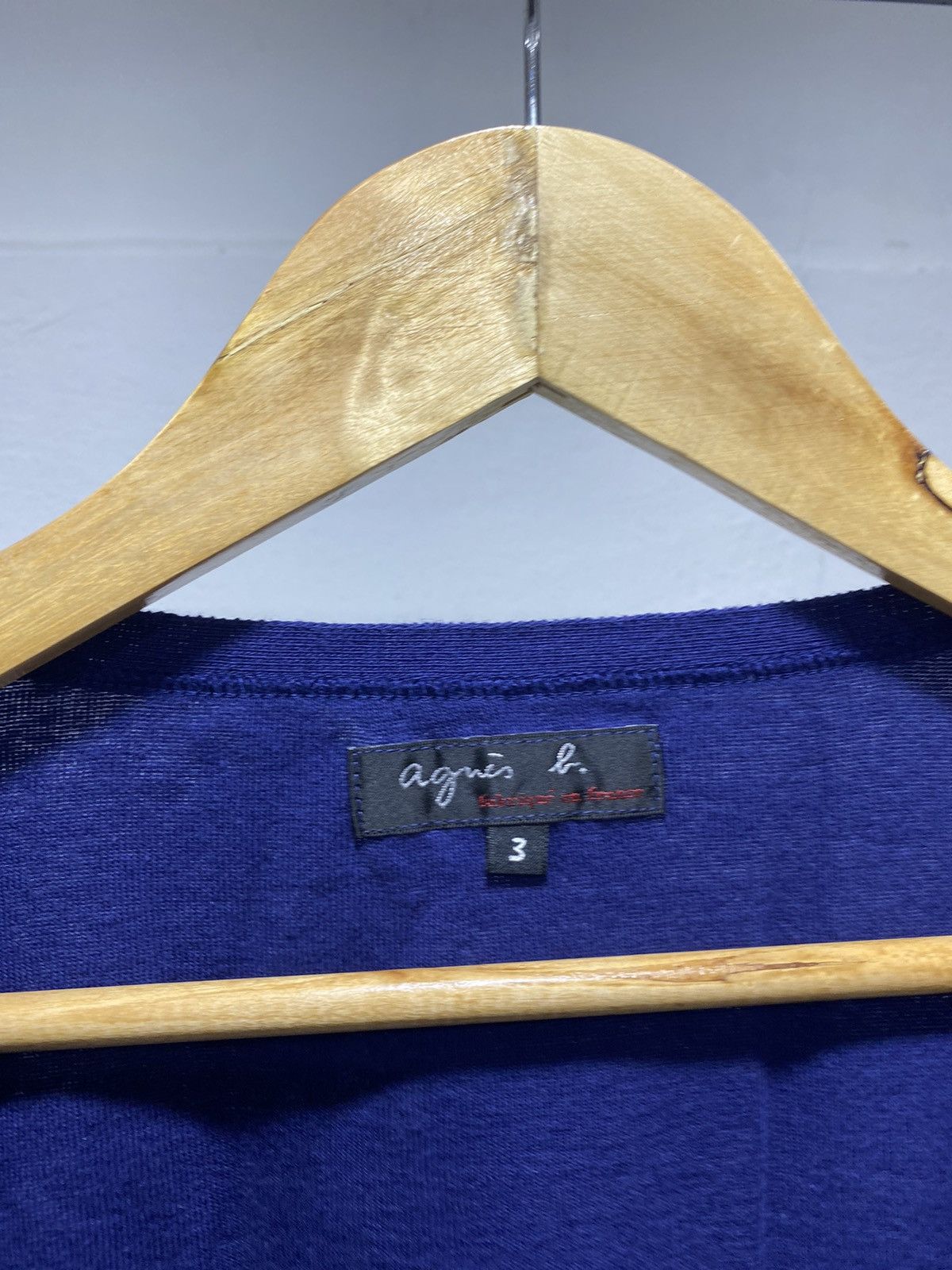 Designer × Vintage × agnes b. Agnes B. Knit Long Cardigan Size M / US 6-8 / IT 42-44 - 4 Thumbnail