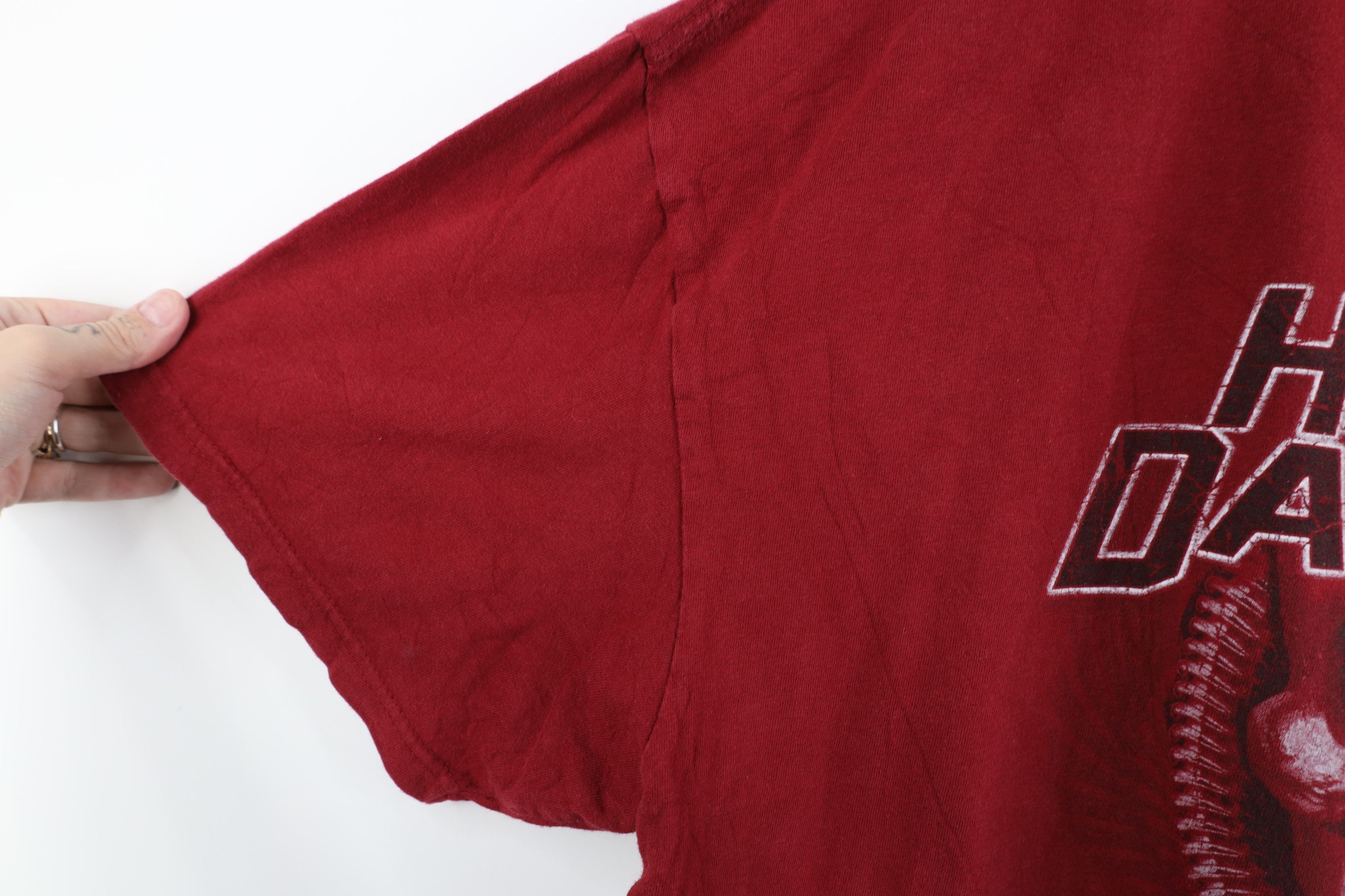 Harley Davidson Vintage Y2K Harley Davidson Tribal Short Sleeve T-Shirt Red Size US XXL / EU 58 / 5 - 6 Thumbnail