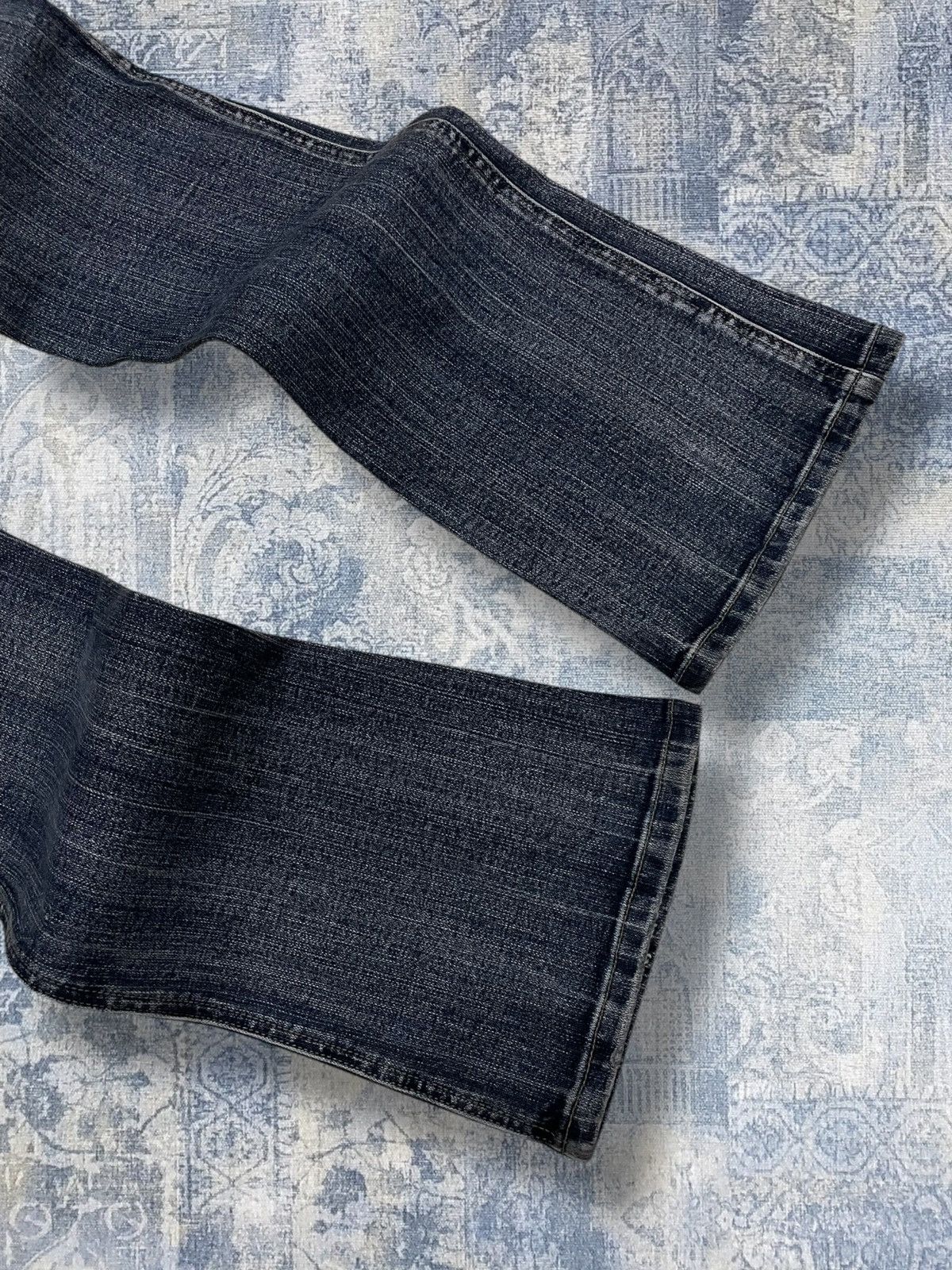 Japanese Brand Vintage 1990s Japan Designer Daily Topic Hot Flared Denim Size US 28 / EU 44 - 12 Thumbnail