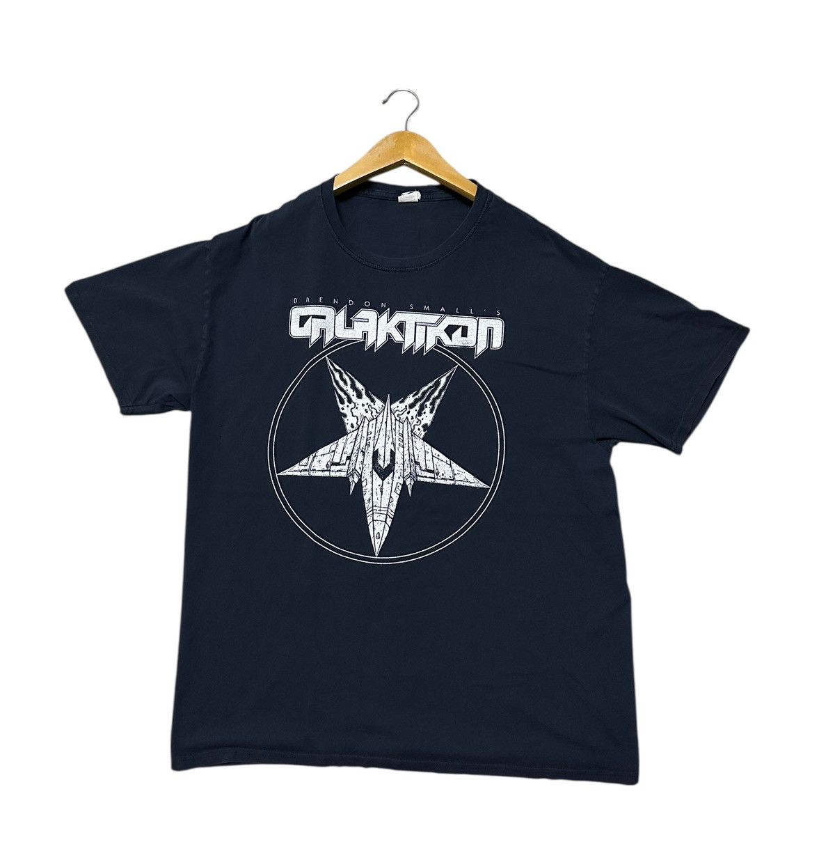 Vintage Galaktikon pentagram tshirt Size US L / EU 52-54 / 3 - 5 Thumbnail