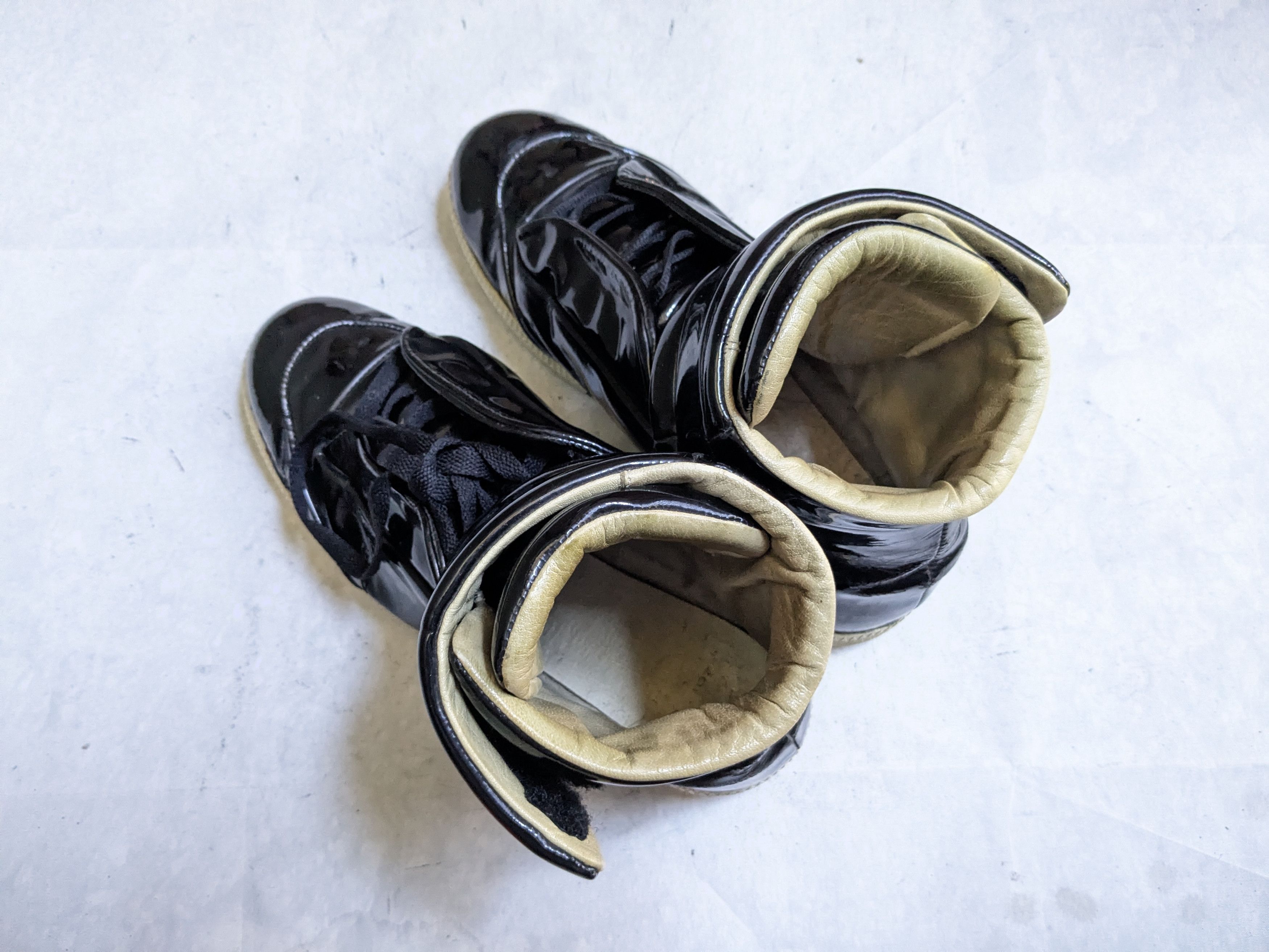 Maison Margiela Maison Margiela Future Black Patent Leather 9 42 High Tops Size US 9 / EU 42 - 20 Thumbnail