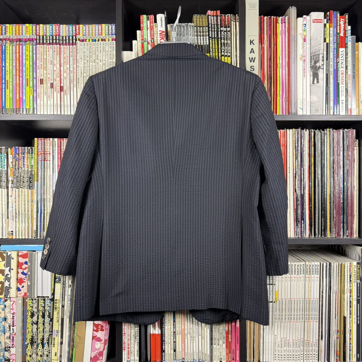 Burberry BURBERRY WOOL & SILK BLAZER MADE IN JAPAN Size US S / EU 44-46 / 1 - 2 Thumbnail