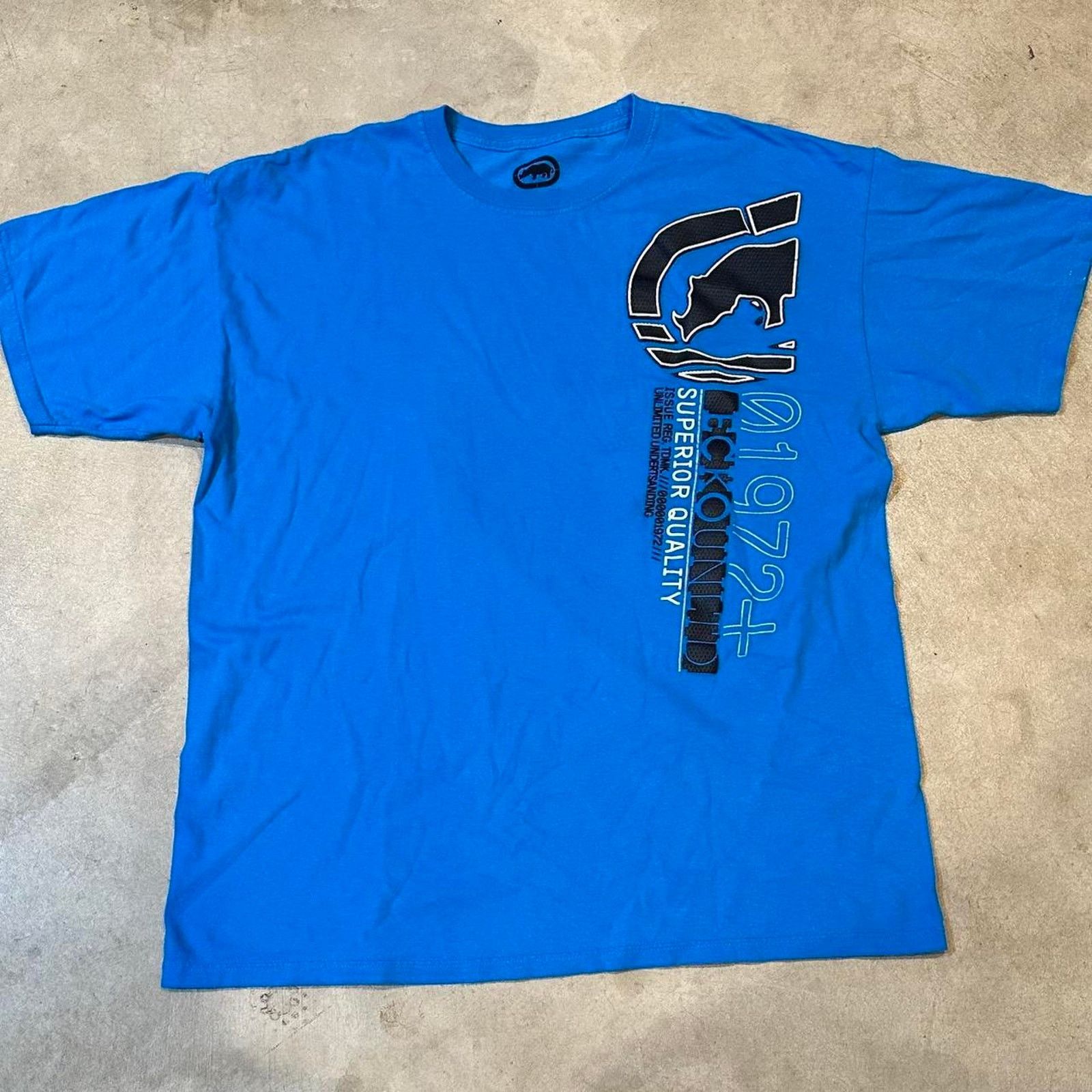 Ecko Unltd. Blue Ecko Unltd Rhino Shirt Size XL Size US XL / EU 56 / 4 - 1 Thumbnail