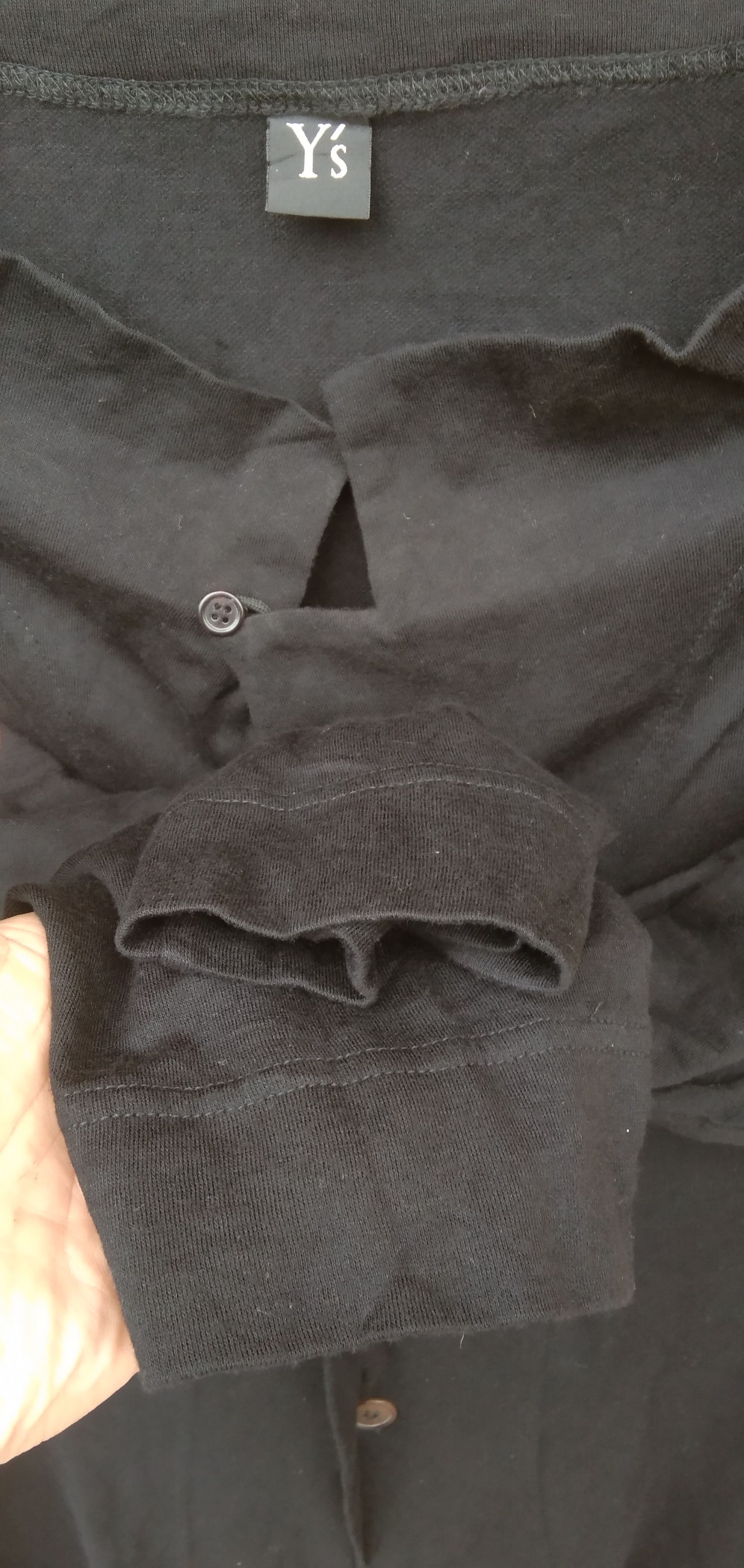 Y's Size 2 Y's yohji yamamoto black long cardi Size M / US 6-8 / IT 42-44 - 4 Thumbnail