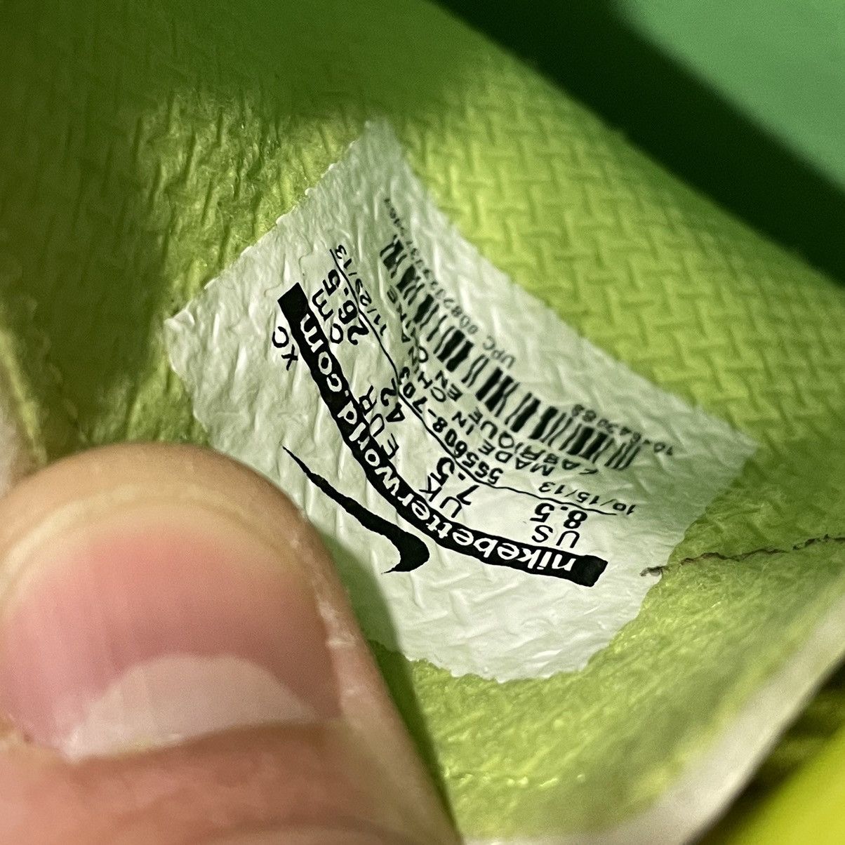 Nike × Pro Player Rare NIKE mercurial FOOTBALL BOOTS green shoes pro football Size US 8.5 / EU 41-42 - 3 Thumbnail