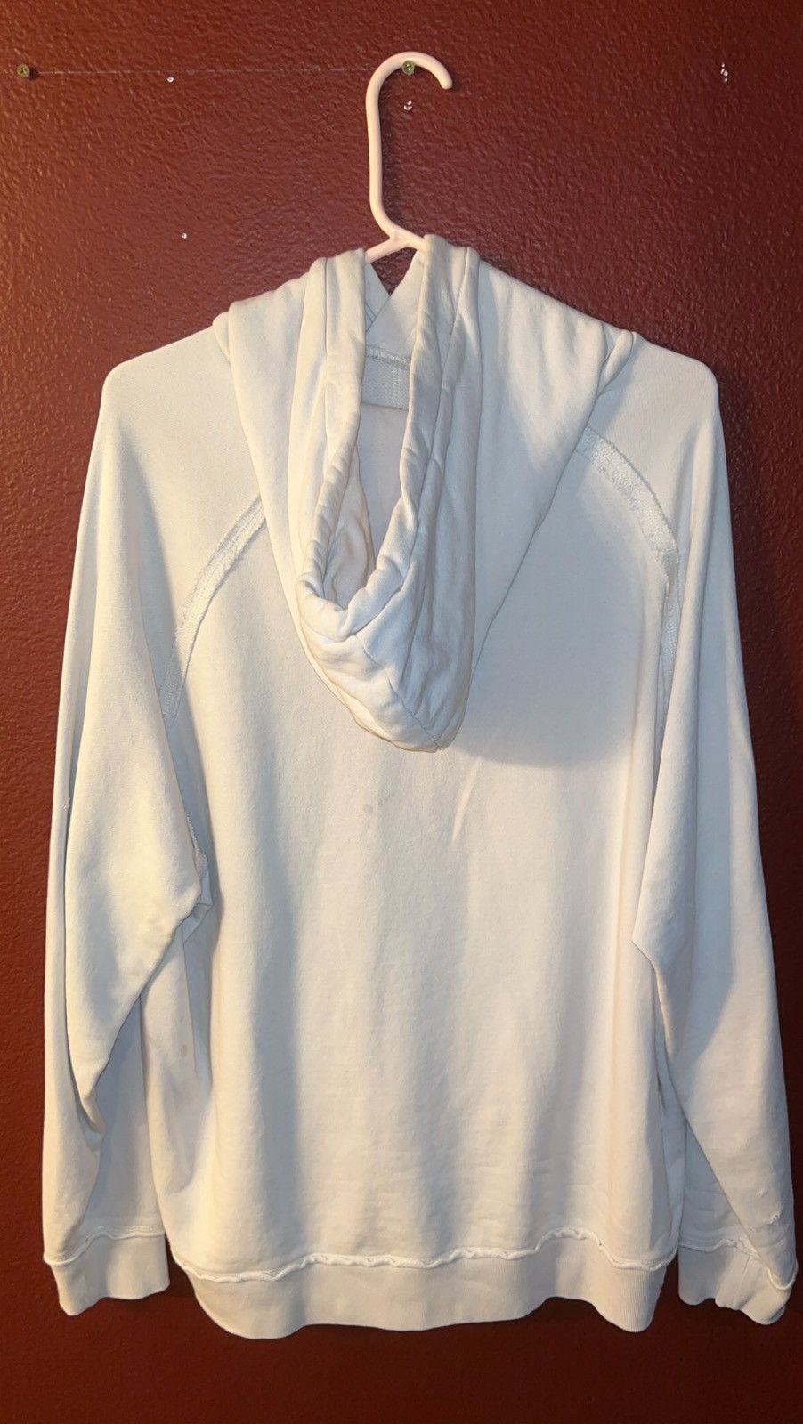 Allsaints × Designer Allsaints Beige Stitched Hoodie Size US L / EU 52-54 / 3 - 2 Thumbnail