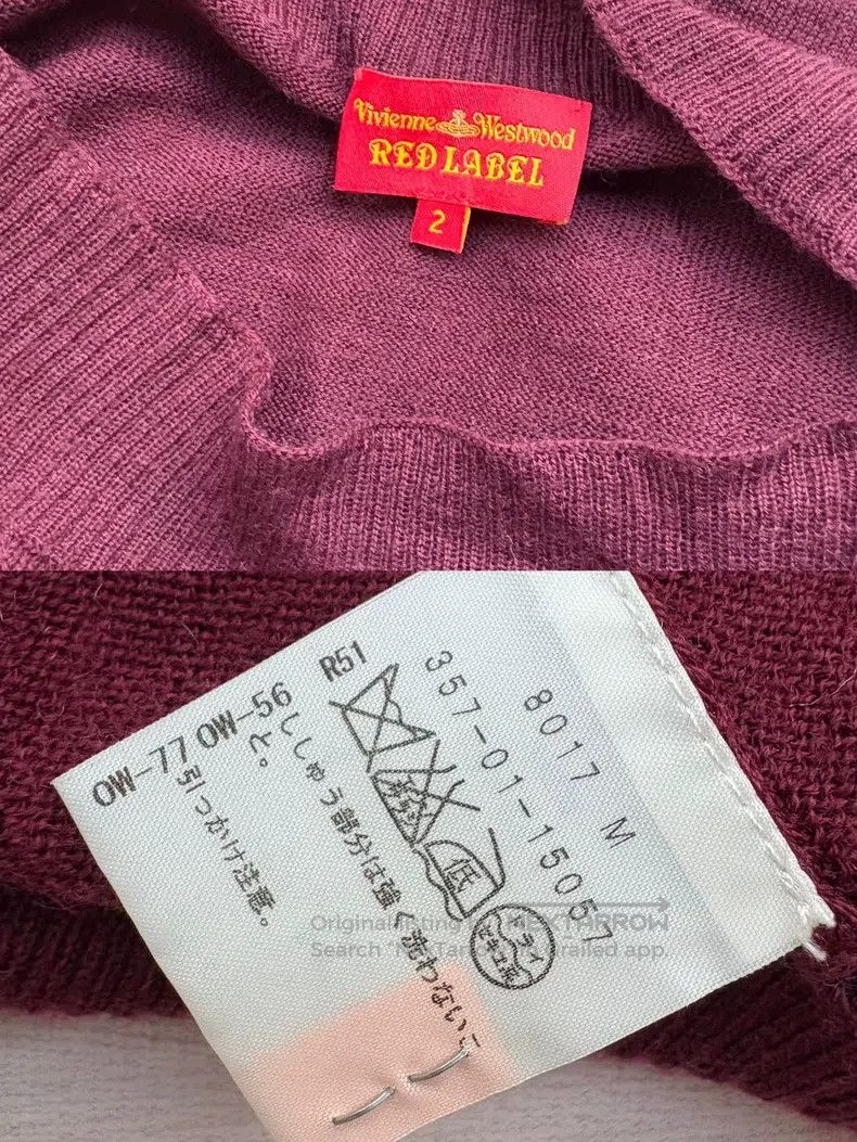 Vivienne Westwood vivienne westwood Vintage Red Heart Choice Asymmetrical Wi Size M / US 6-8 / IT 42-44 - 9 Thumbnail