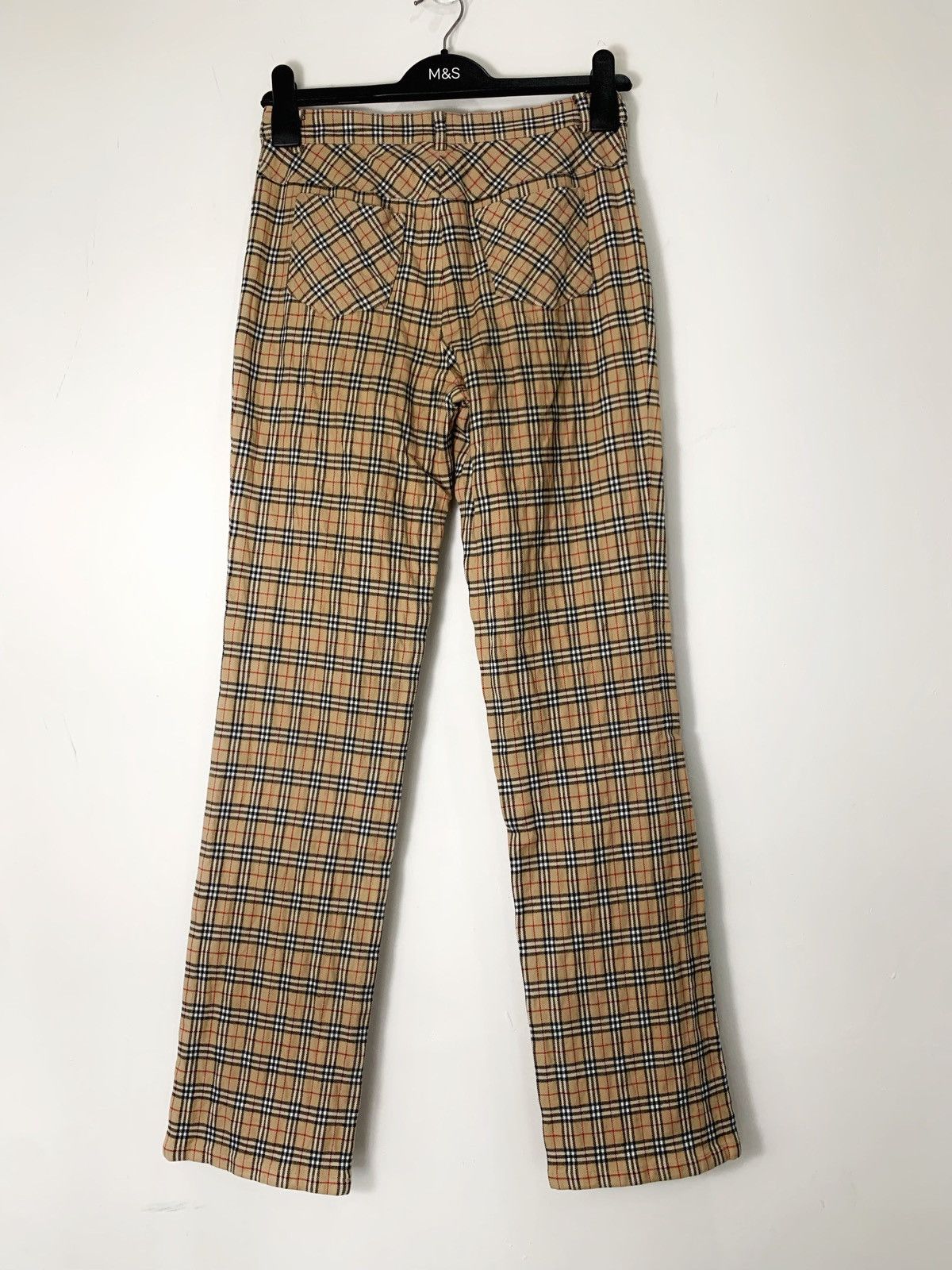 Burberry Vintage burberry check blue label pant Size 27" / US 4 / IT 40 - 8 Thumbnail