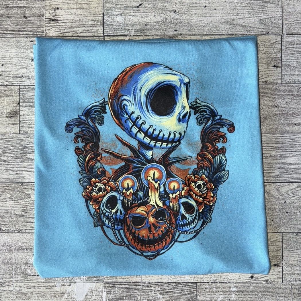 Vintage Nightmare Before Christmas, Custom, Retro Fitted Tee Size L / US 10 / IT 46 - 3 Thumbnail