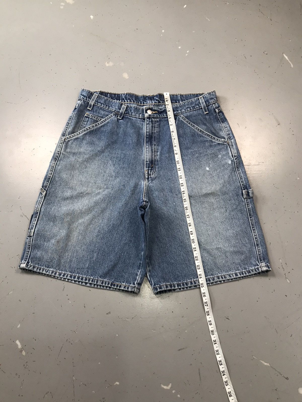 Levi's Vintage Levi’s Strauss & co L2 carpenter denim short Size US 37 - 6 Thumbnail