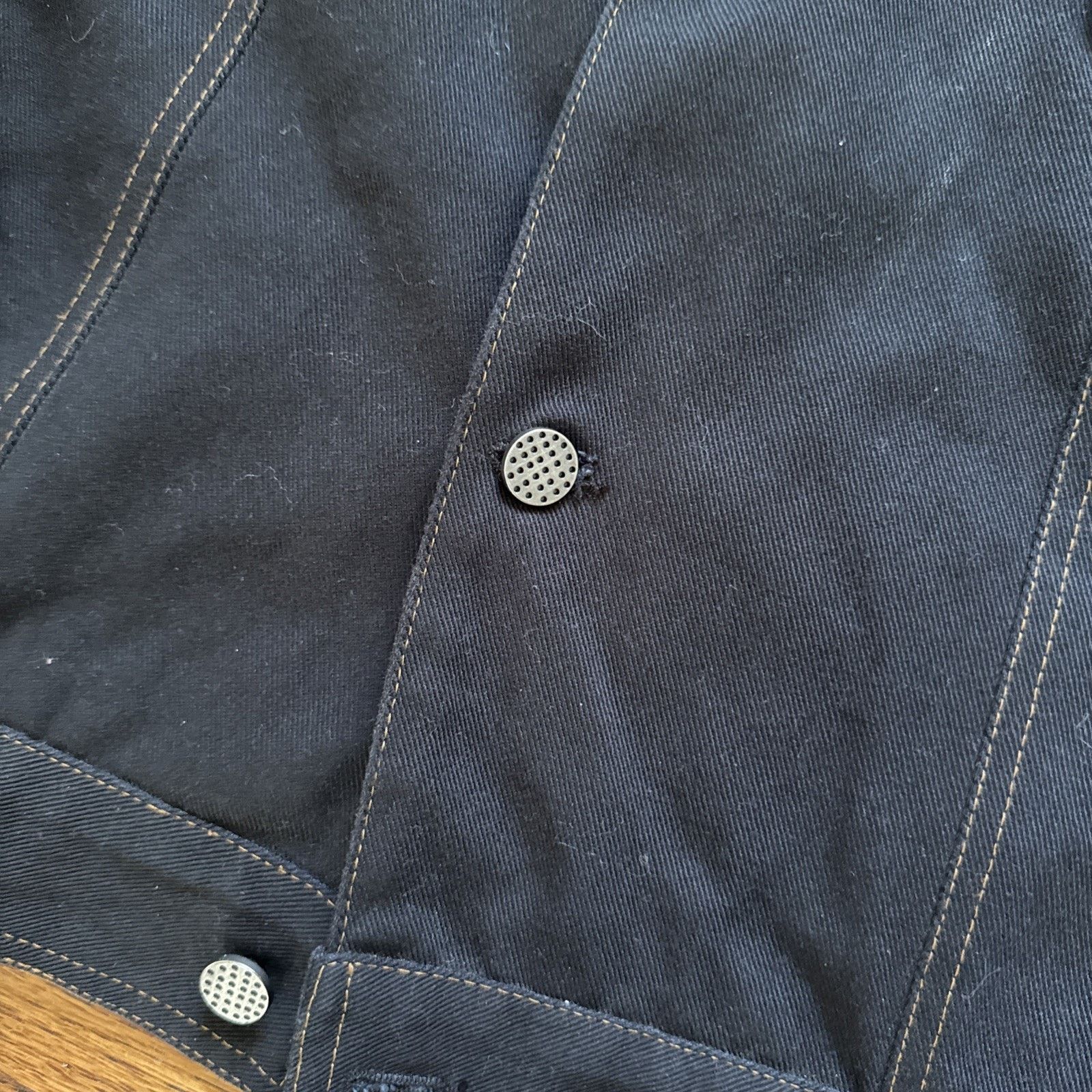 Other Kwame adusei KARD DENIM JACKET - ONE SIZE / BLACK Size US L / EU 52-54 / 3 - 5 Thumbnail