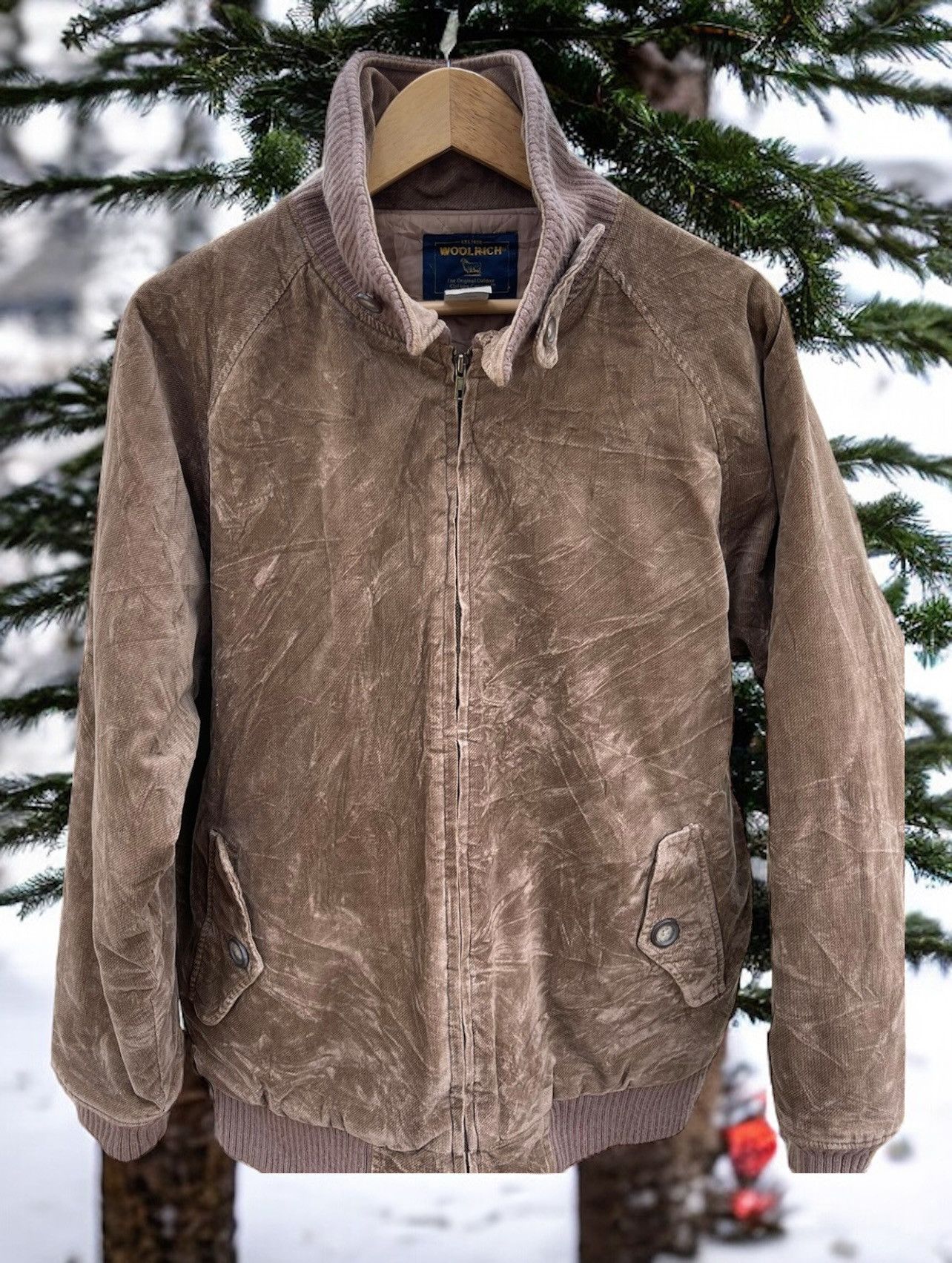 Vintage × Woolrich Woolen Mills Vintage Woolrich Trucker Jacket Size US L / EU 52-54 / 3 - 2 Thumbnail