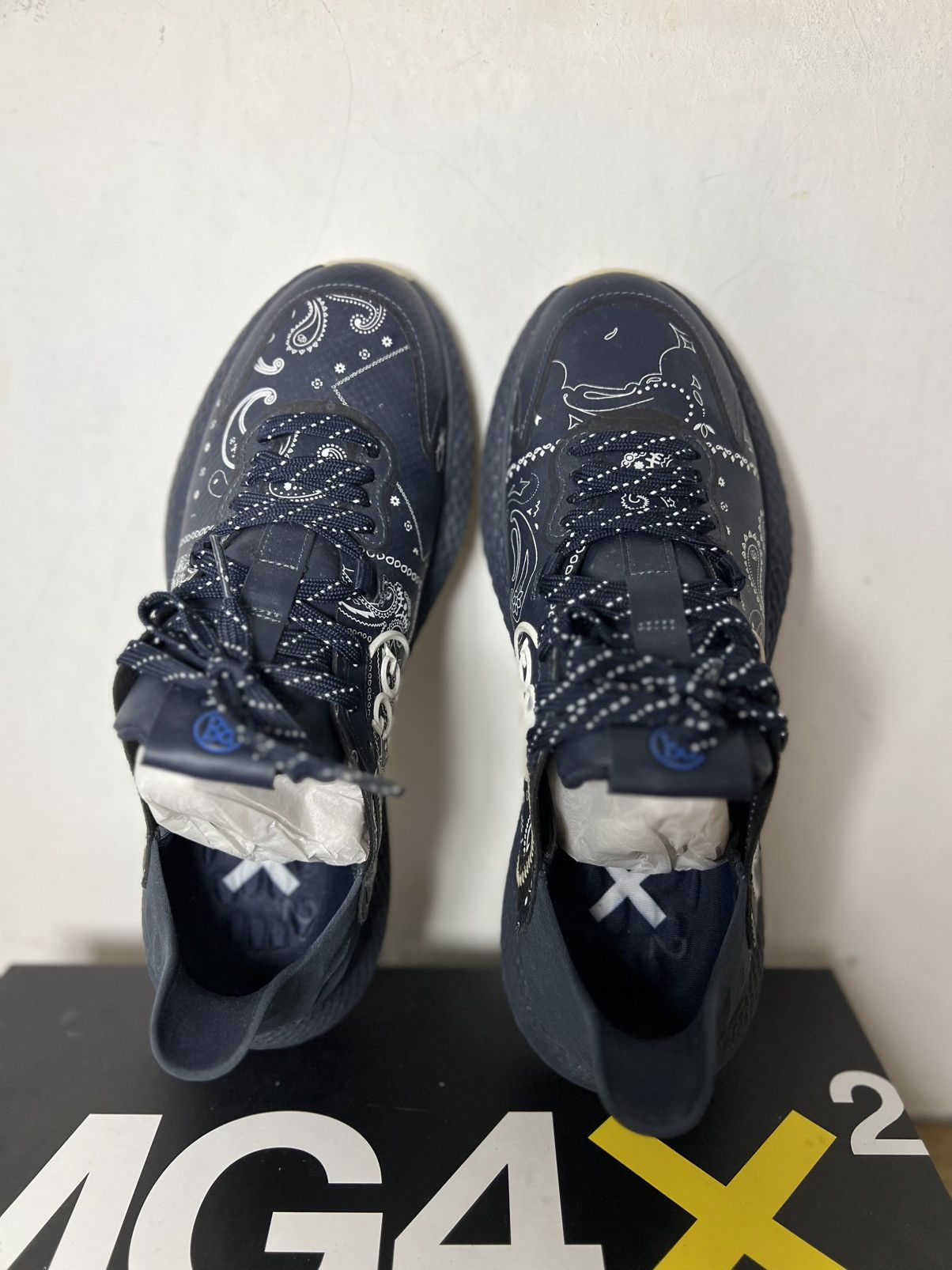 G/FORE GFORE MG4X2 BANDANA SPIKELESS GOLF SHOE Size US 9.5 / EU 42-43 - 2 Thumbnail