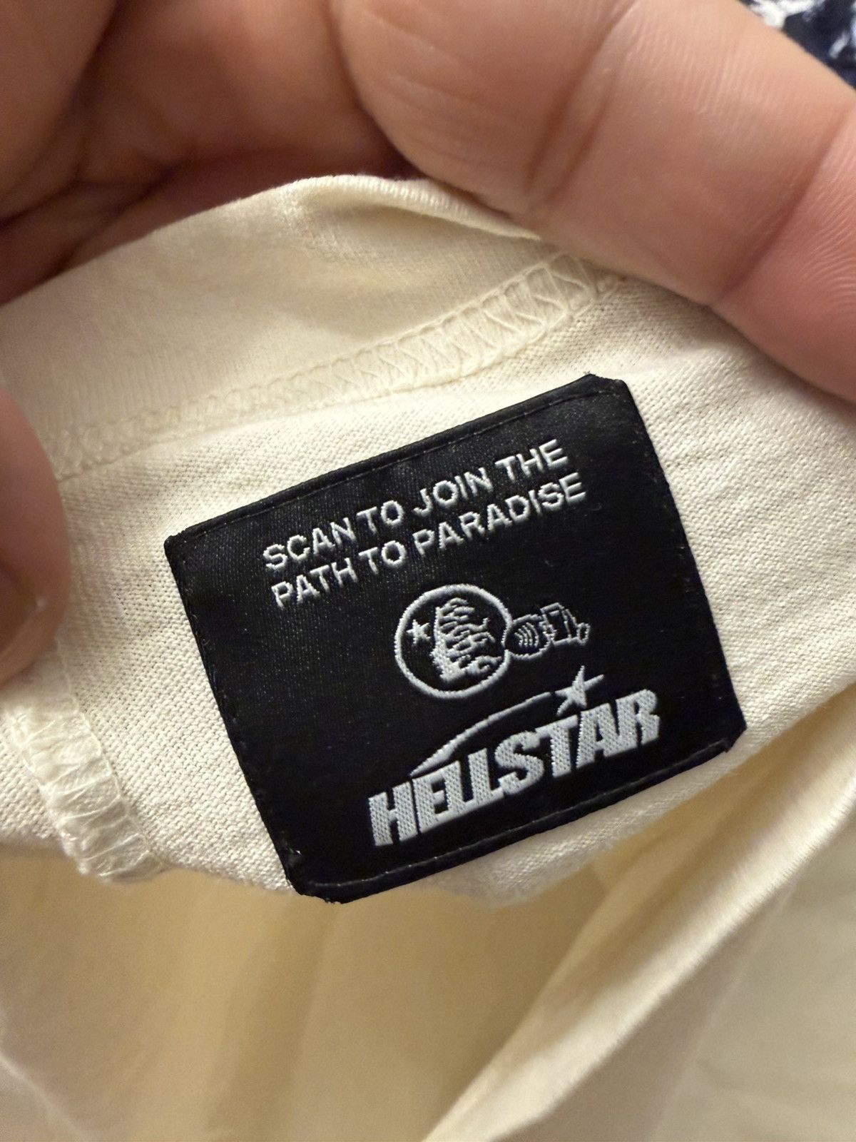 HELLSTAR Hellstar Classic Tee (Sail/Orange) size XXXL Size US XXL / EU 58 / 5 - 11 Thumbnail