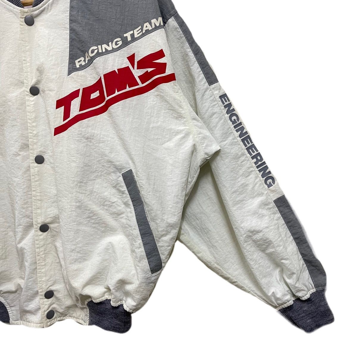 Toms Vintage 90s Toms Racing Team Toyota jacket windbreaker Size US L / EU 52-54 / 3 - 4 Thumbnail