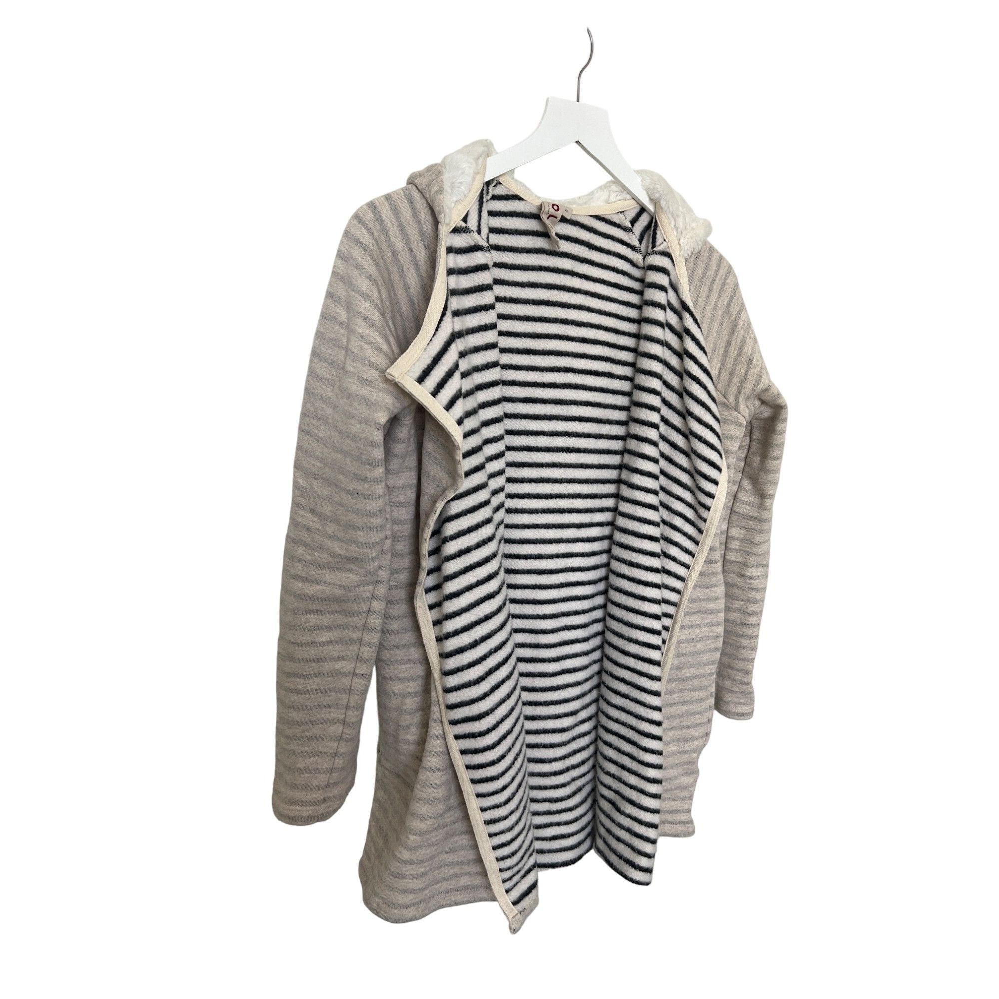 Anthropologie Anthropologie Dolan Heather Oatmeal Hoodie With Pockets Size XS / US 0-2 / IT 36-38 - 2 Thumbnail