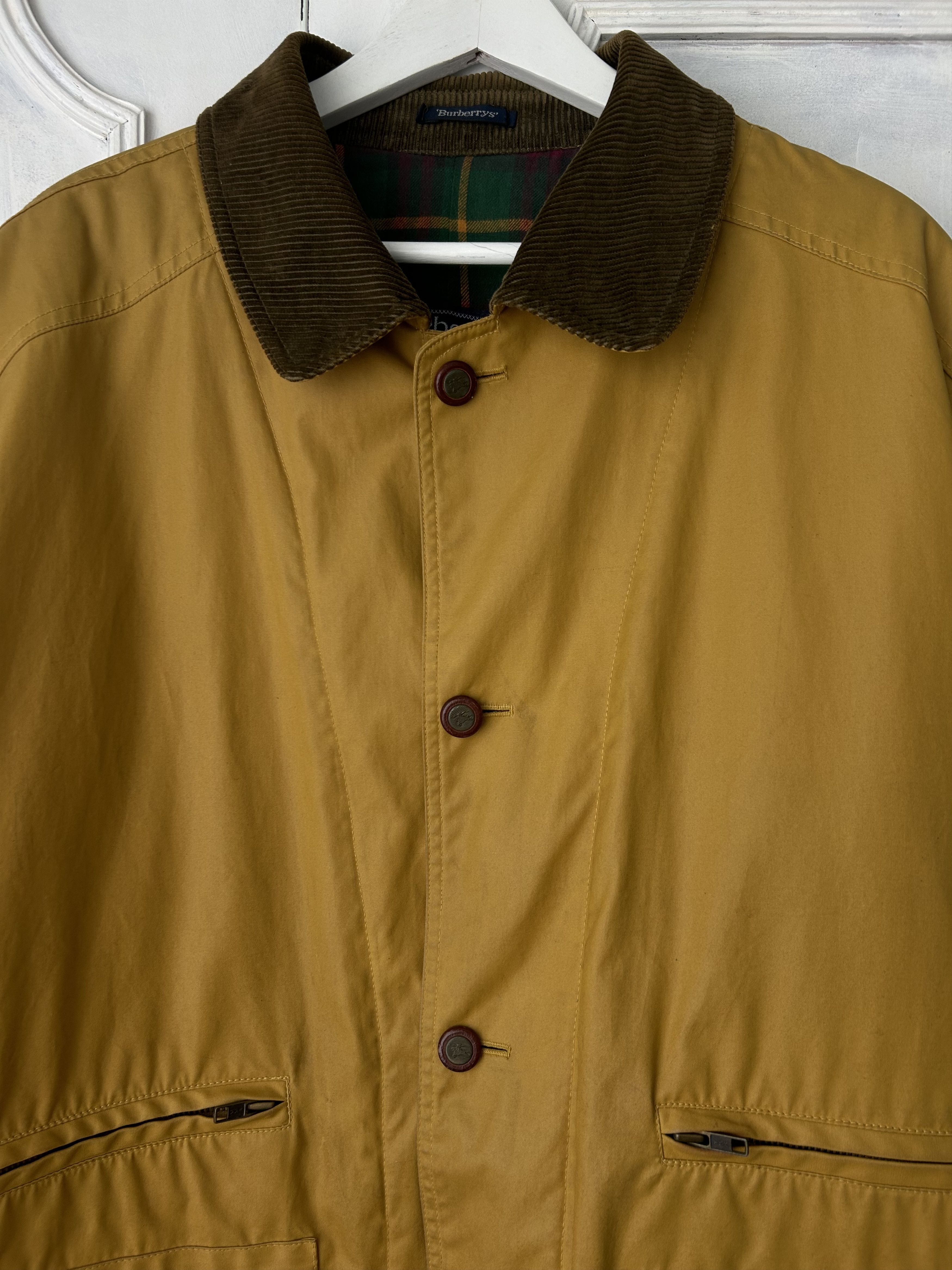 Burberry Burberrys Vintage Field Coat Size US XL / EU 56 / 4 - 2 Thumbnail