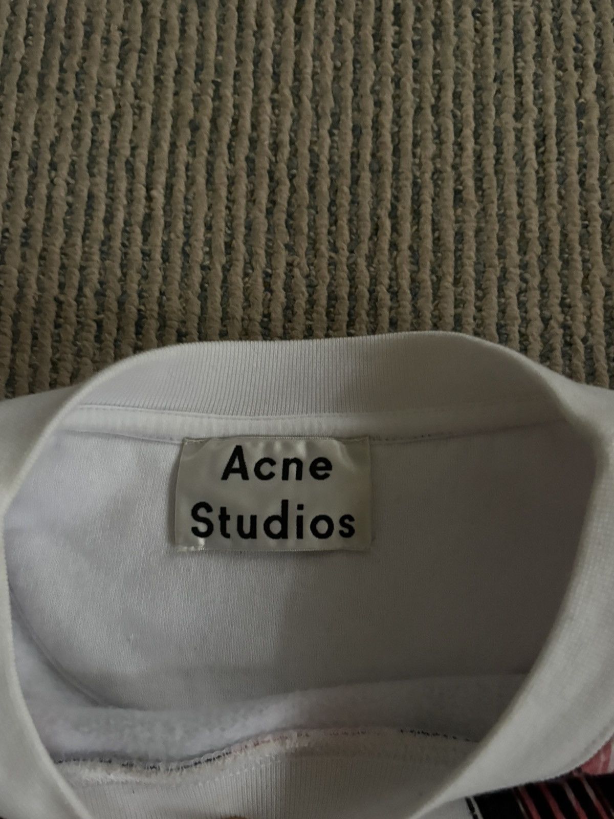Acne Studios Contrast Stripe Sweatshirt Size XS / US 0-2 / IT 36-38 - 2 Thumbnail