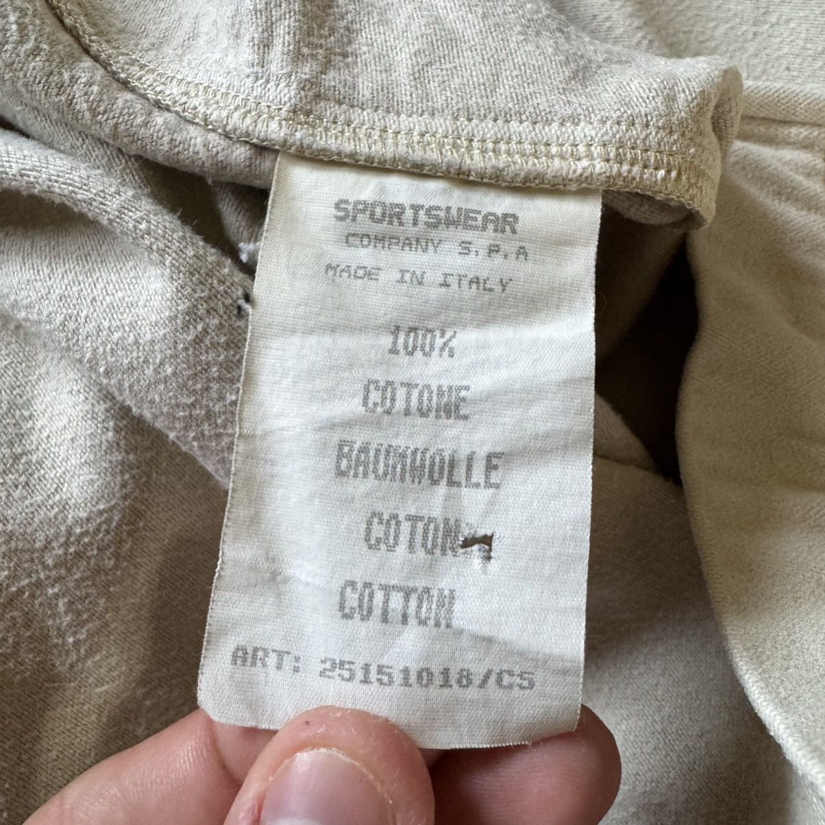 Stone Island Vintage 90s beige overshirt jackst Size US XL / EU 56 / 4 - 13 Thumbnail