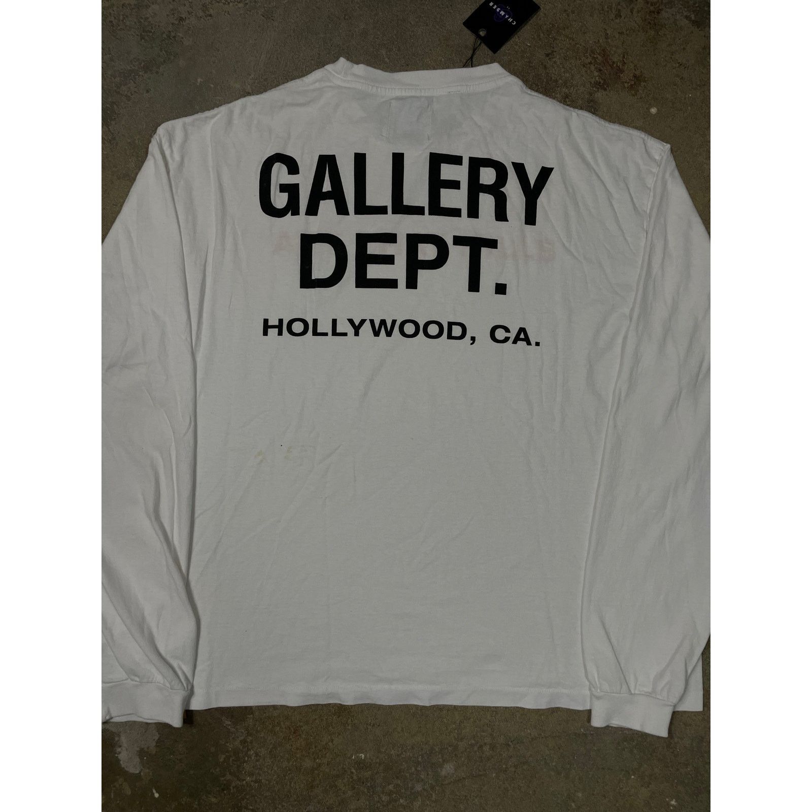 Gallery Dept. Gallery Dept ATK LS White Black Used XL Size US XL / EU 56 / 4 - 2 Thumbnail
