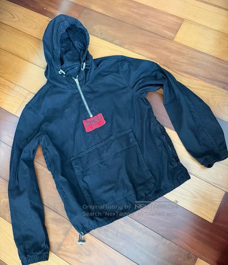 Givenchy Givenchy Black label logo half-zip hooded sweatshirt Size US S / EU 44-46 / 1 - 1 Thumbnail