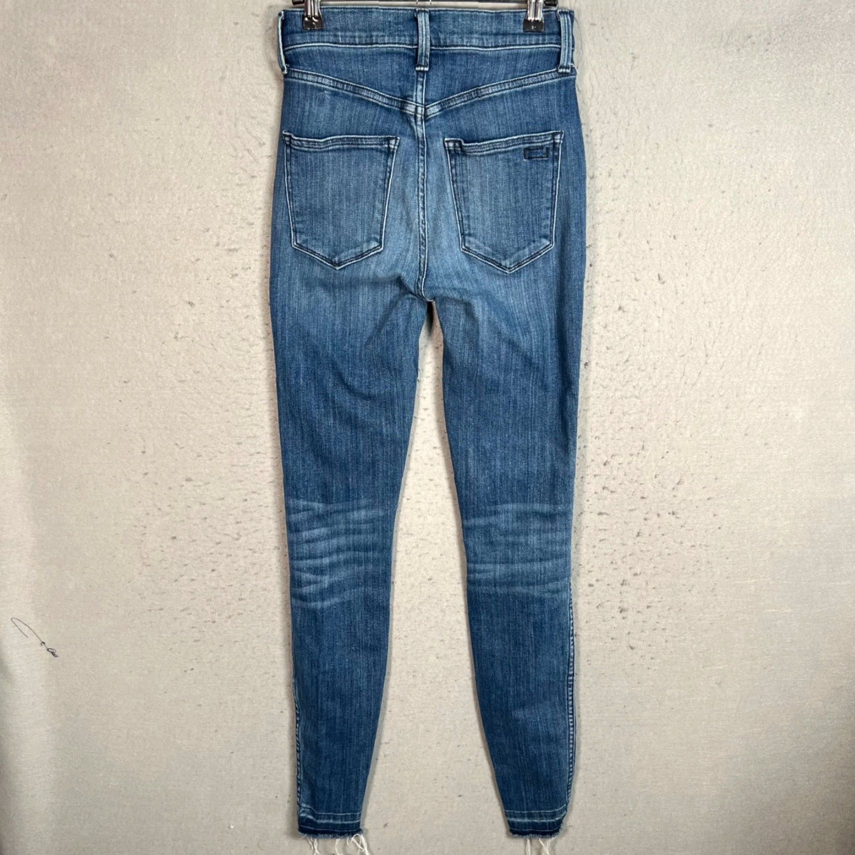 AYR AYR Jeans Adult 27 x 32 High-Waisted Skinny Blue Denim 5-Pocket Stretch Womens Size 27" / US 4 / IT 40 - 2 Thumbnail