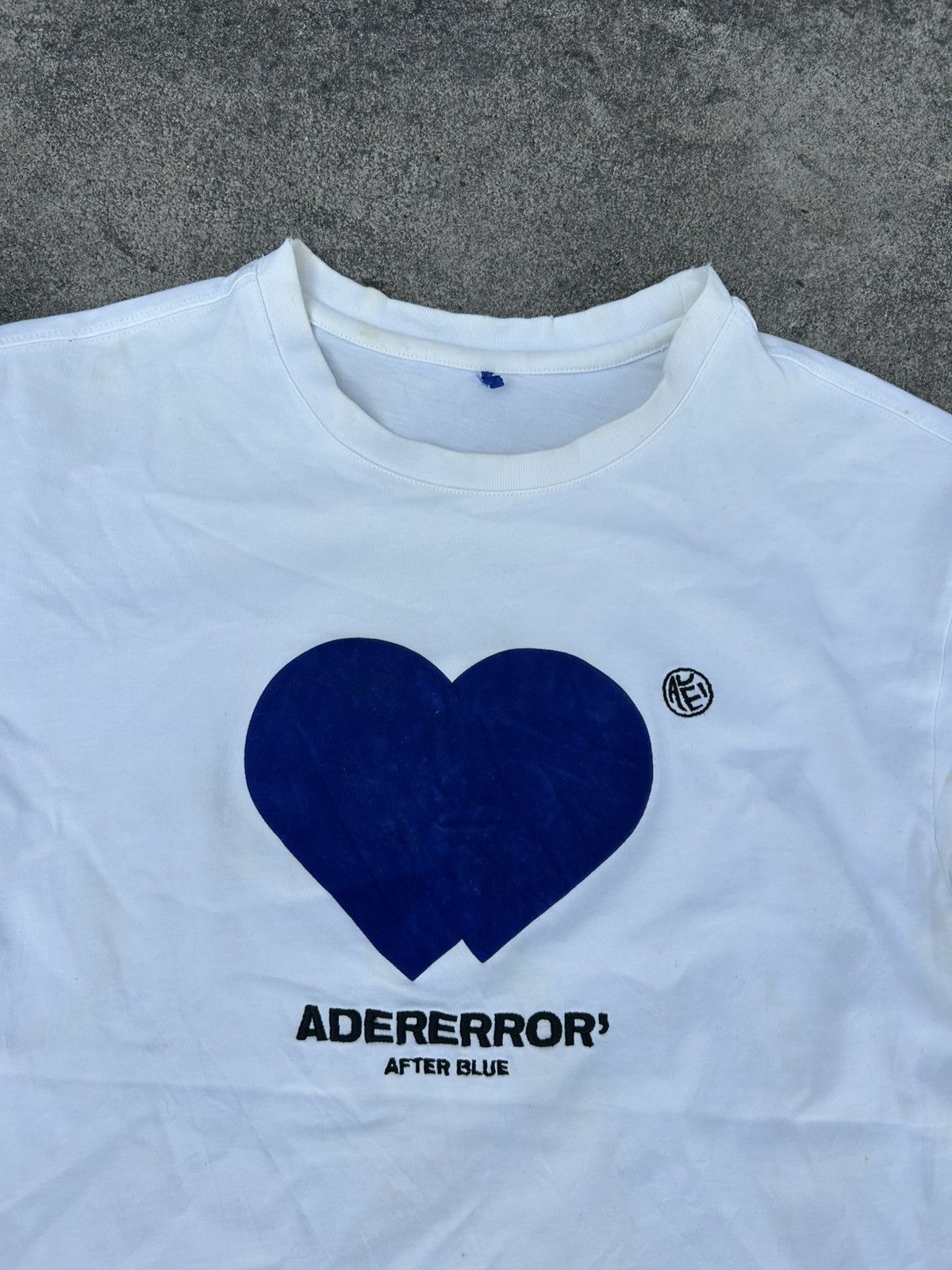Ader Error Ader Error Blue Love Tees Size US S / EU 44-46 / 1 - 2 Thumbnail