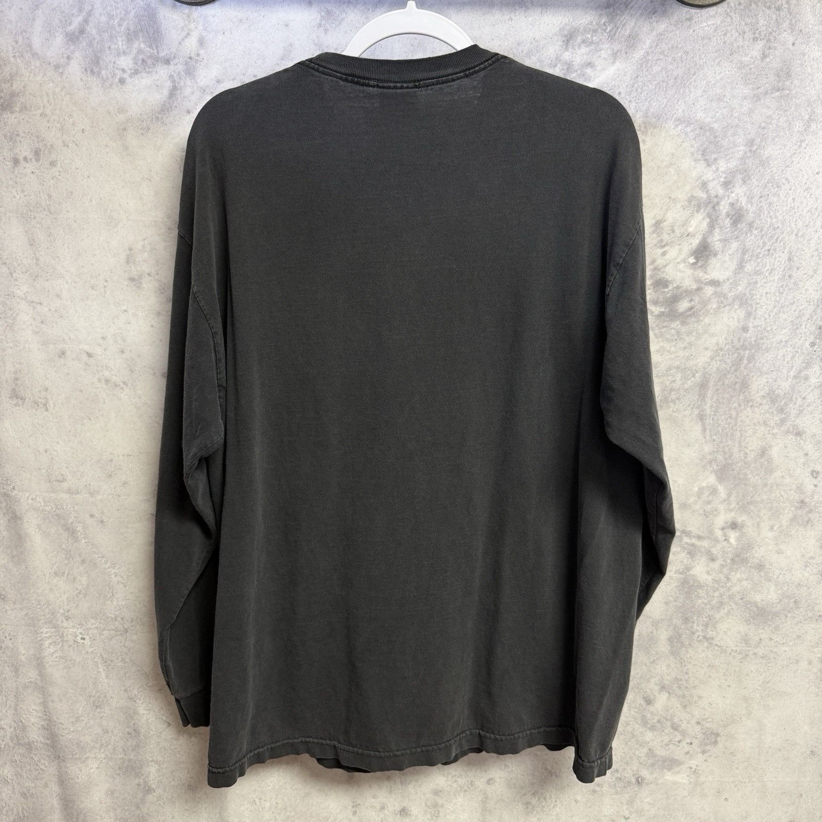 DrunknMunky Vintage Drunkn Munky T Shirt Mens XL Black Long Sleeve Size US XL / EU 56 / 4 - 3 Thumbnail