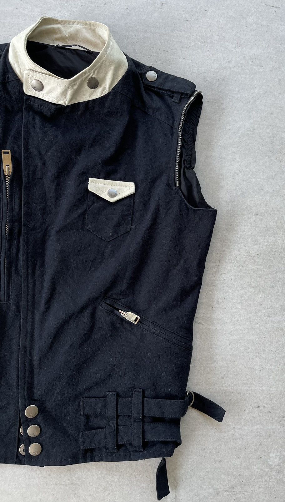 Gucci 🔥 A/W 2007 GUCCI BY TOM FORD TRIM LEATHER RACER JACKET Size US M / EU 48-50 / 2 - 3 Thumbnail