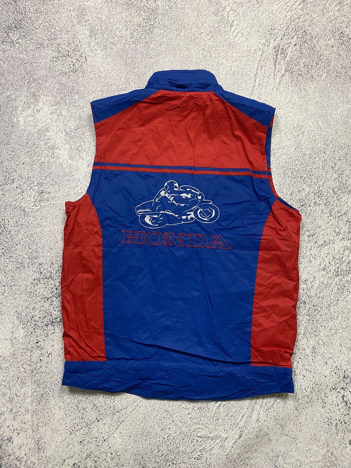 Marlboro × Vintage Marlboro Mercedes Benz West Honda Racing Reversible Vest Size US XL / EU 56 / 4 - 5 Thumbnail