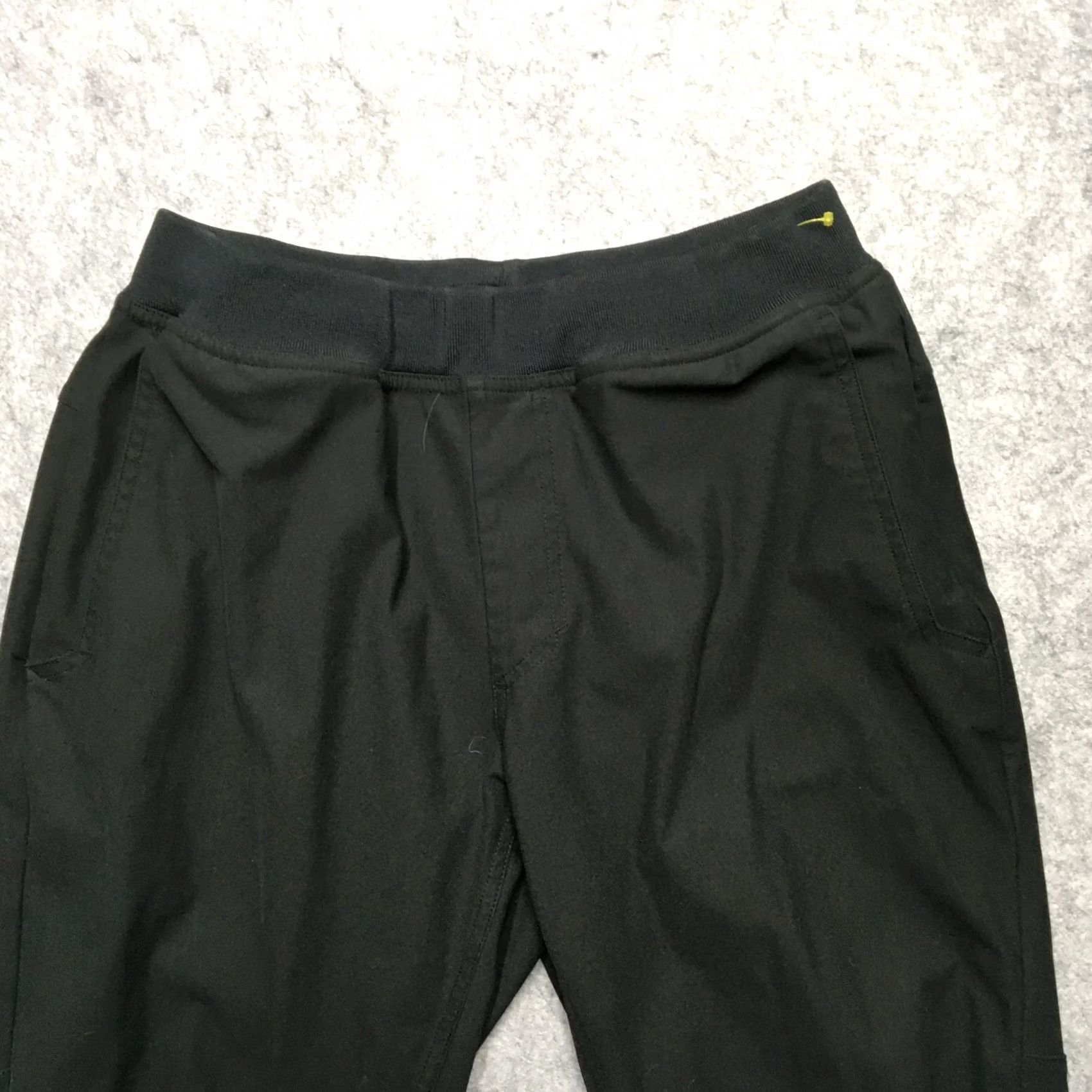 Vintage Legends Jogger Pants Men Small S Black Taper Athletic Lounge Run Size US 29 - 3 Thumbnail