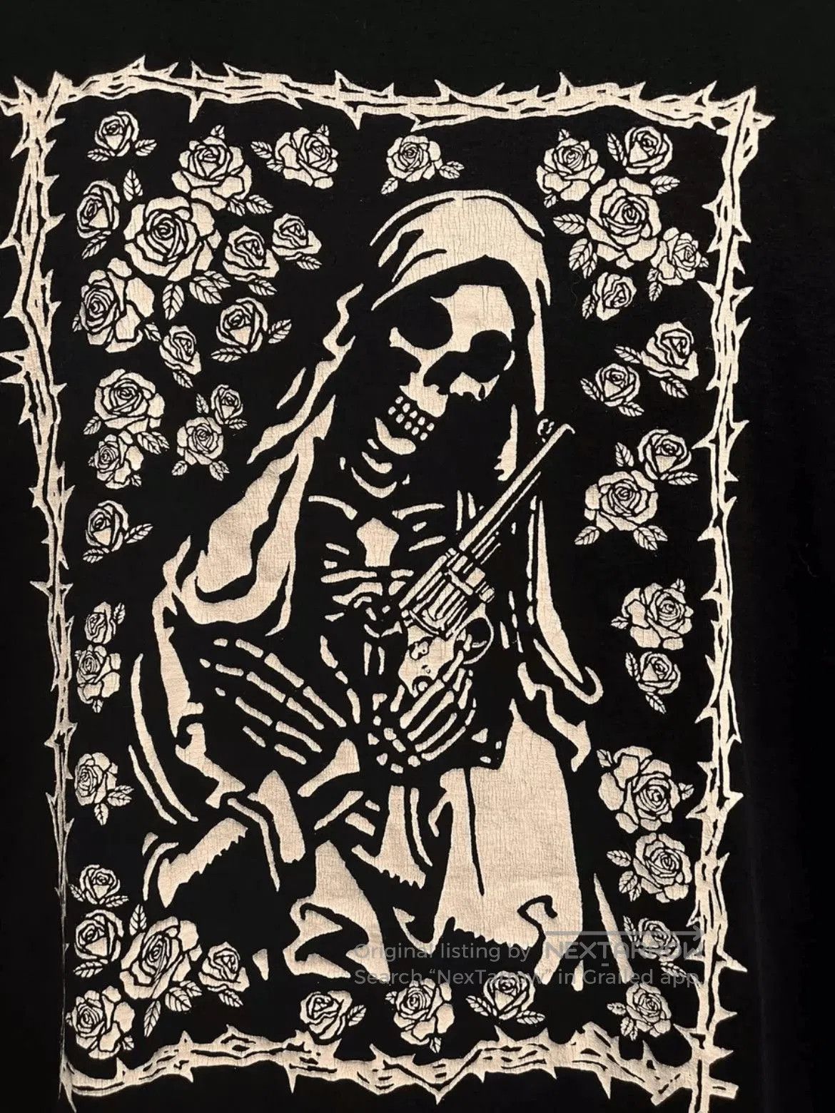Number (N)ine Sz 3 Number Nine 06SS Gun & Skull Tee. Size US L / EU 52-54 / 3 - 2 Thumbnail