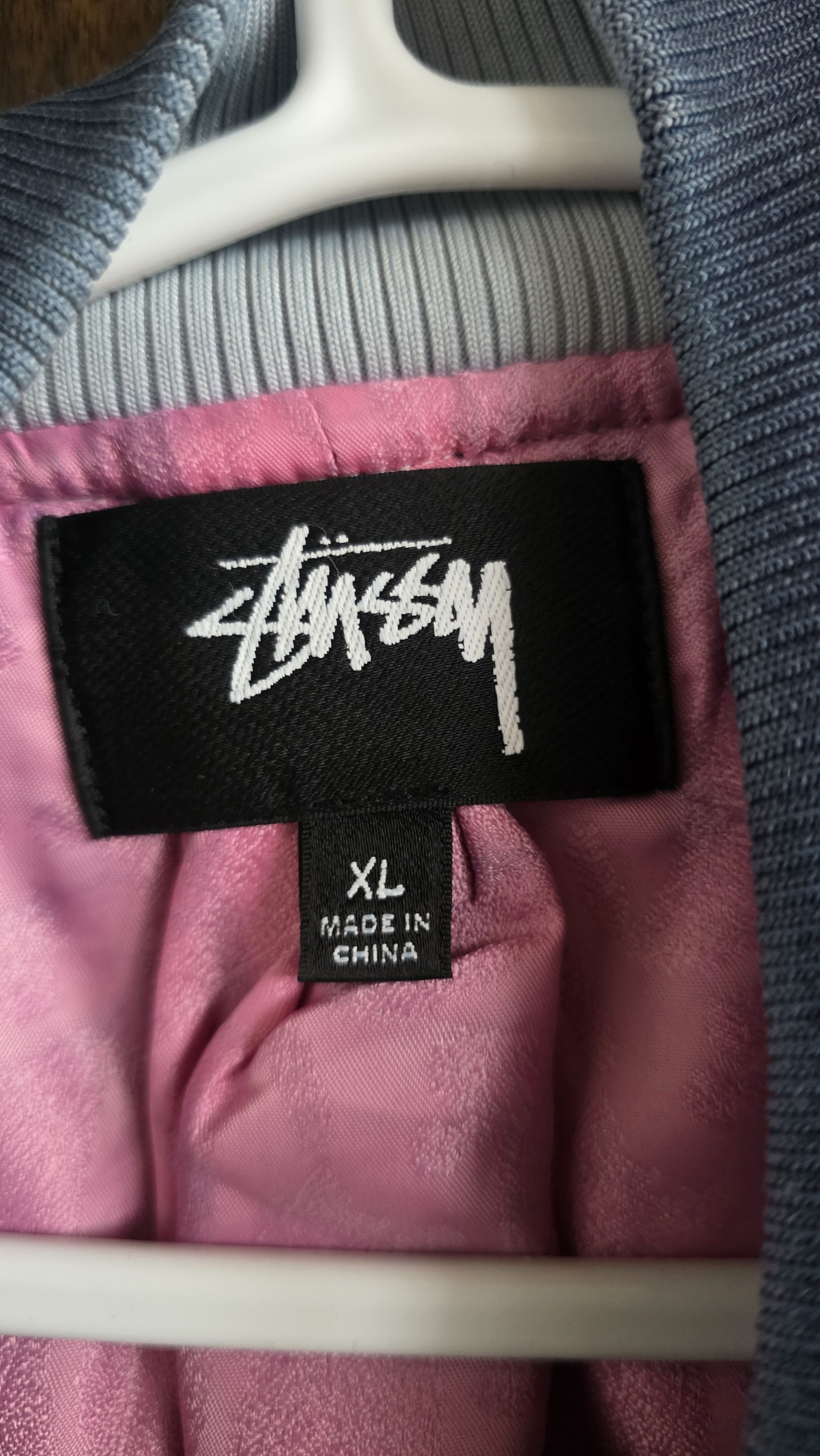 Stussy Stussy Dyed Nylon Bomber 'Navy' Size US XL / EU 56 / 4 - 4 Thumbnail