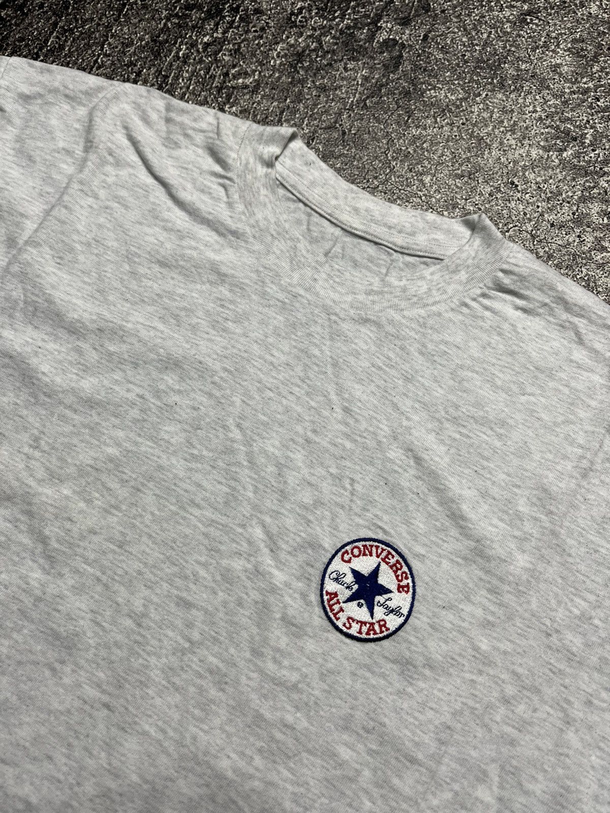 Converse Vintage Converse x Roodman Grey T-Shirts Size US L / EU 52-54 / 3 - 3 Thumbnail