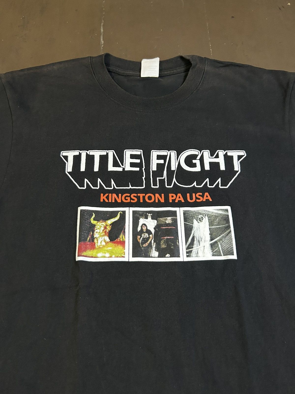 Band Tees Title Fight Halloween Midwest Emo Hardcore Tshirt Size US XL / EU 56 / 4 - 3 Thumbnail