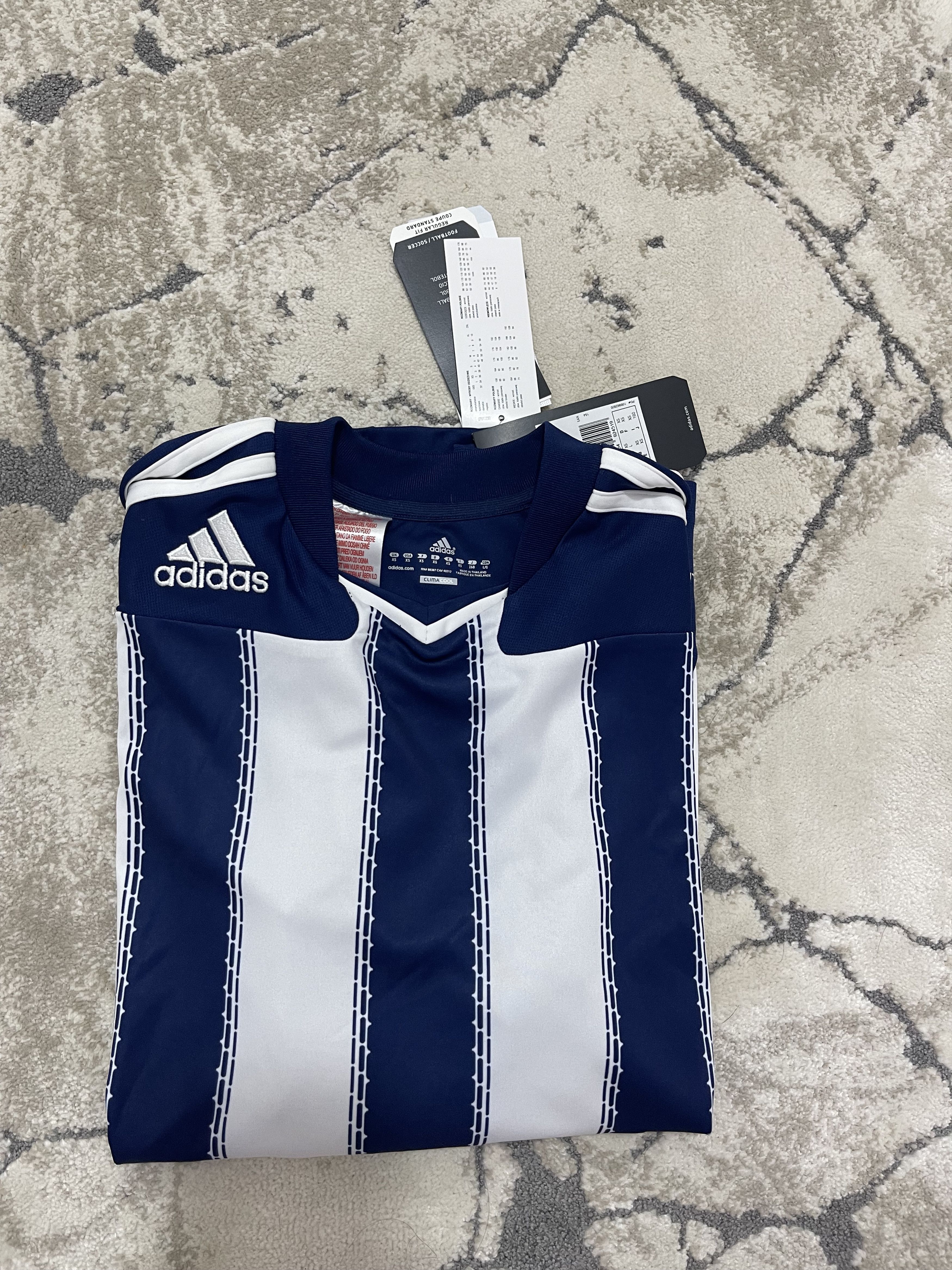 Adidas Adidas Stricon Long Sleeve Football Jersey XS BNWT ClimaCool Size US XS / EU 42 / 0 - 4 Thumbnail