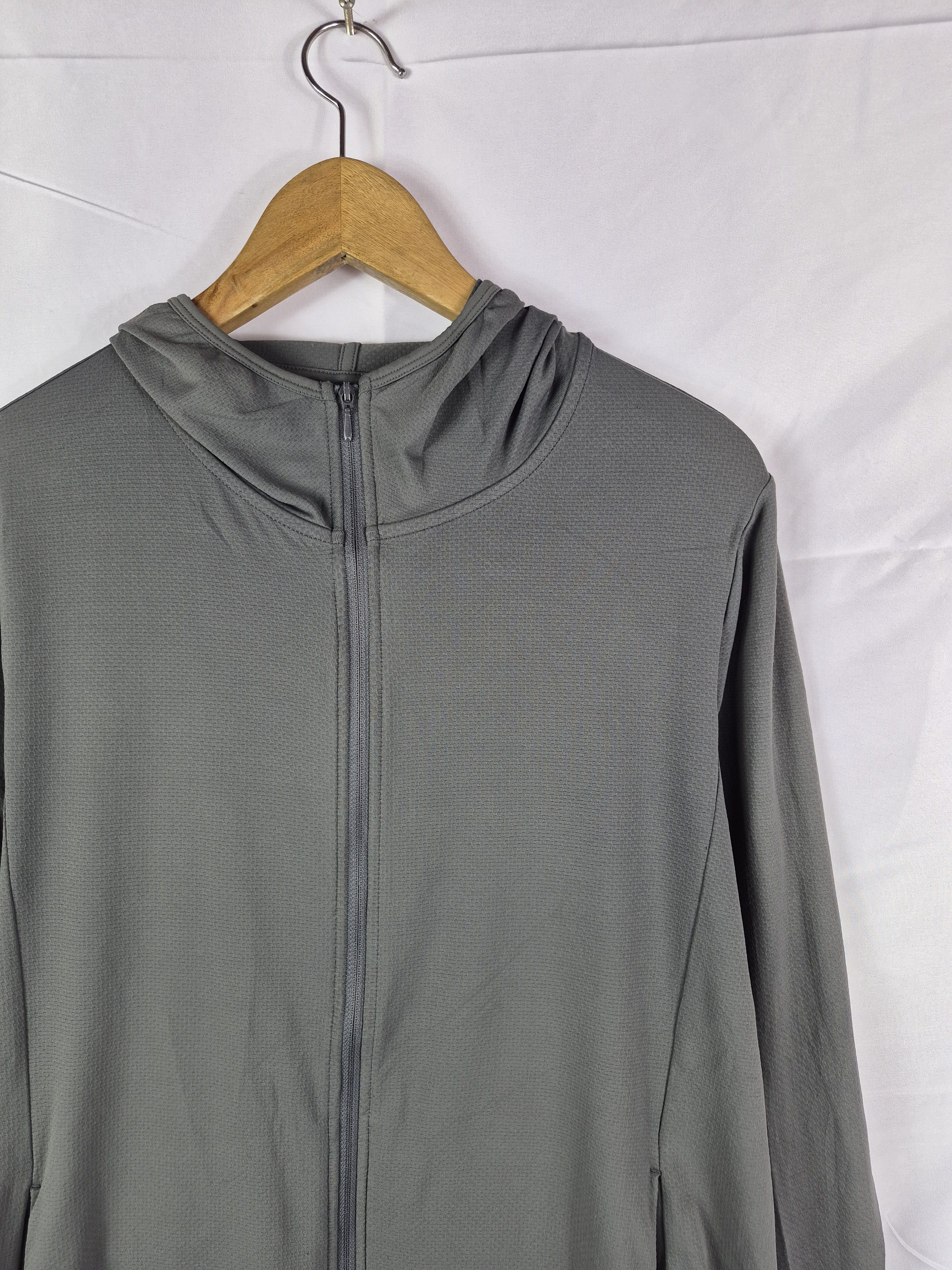 Japanese Brand 🔥 Uniqlo Airism Hoodie Sports Jacket Size XL / US 12-14 / IT 48-50 - 2 Thumbnail
