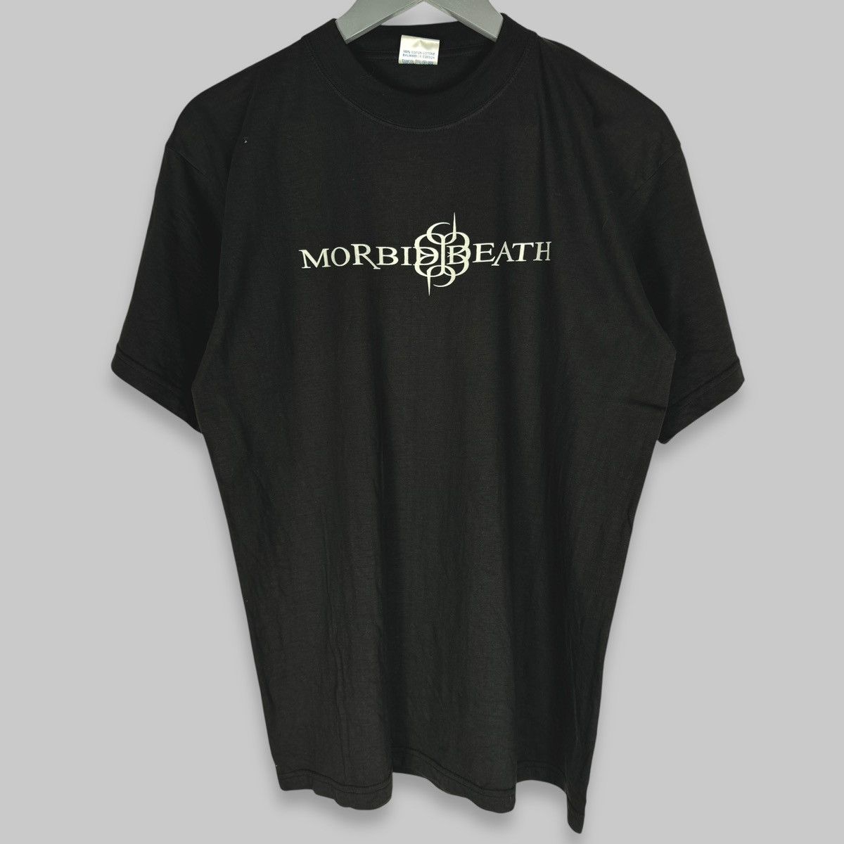 Band Tees Vintage 90s Morbid Death Band Death Metal Promo T Shirt Size US XL / EU 56 / 4 - 1 Thumbnail