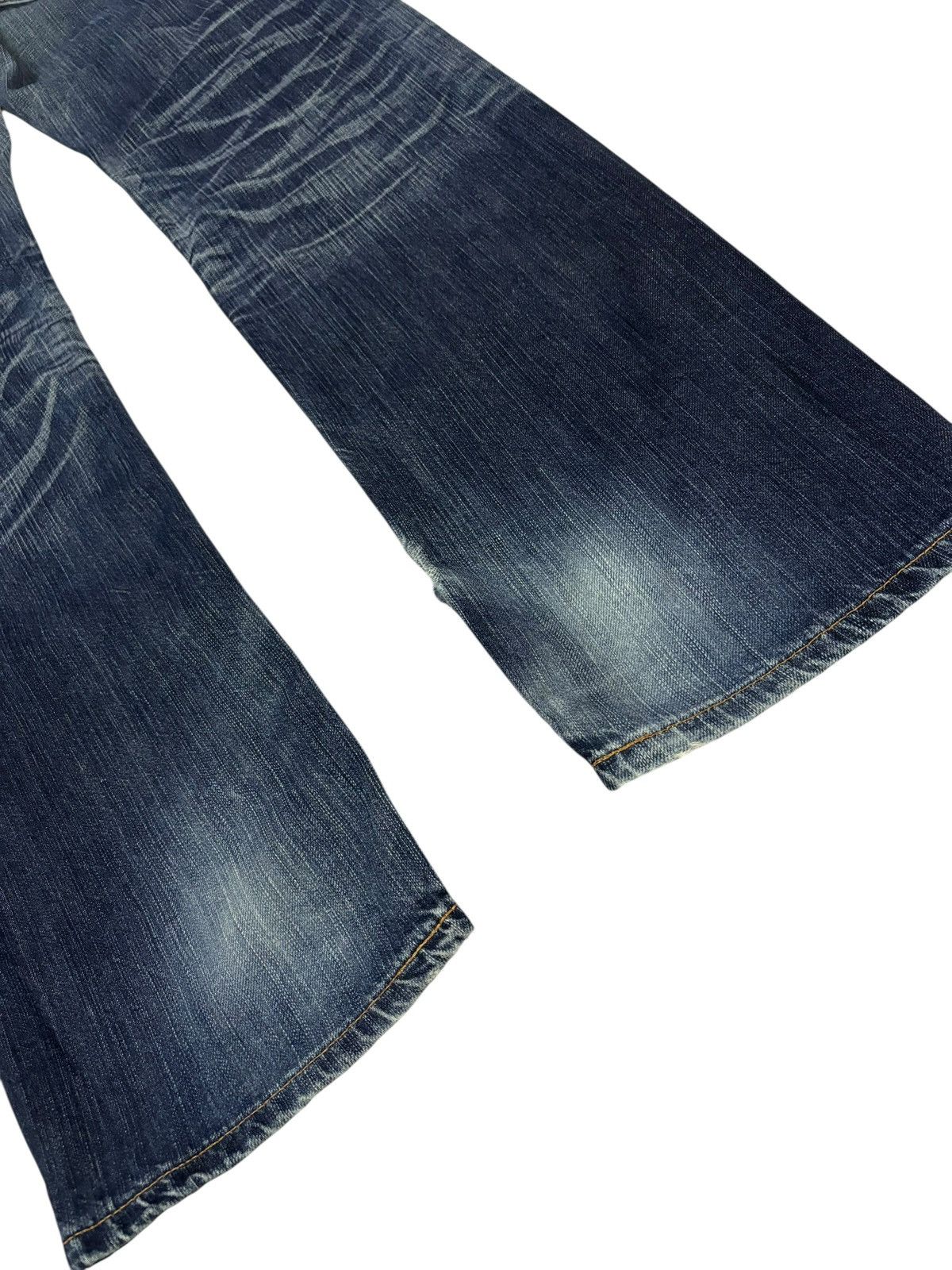 Edwin Vtg Edwin XV Japan Distressed Jeans Size US 29 - 8 Thumbnail