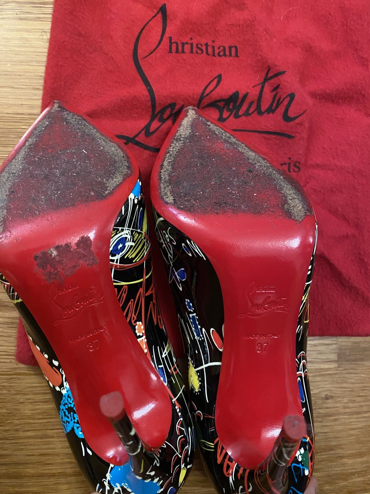 Christian Louboutin Christian Louboutin Pigalle Follies Size US 7 / IT 37 - 7 Thumbnail