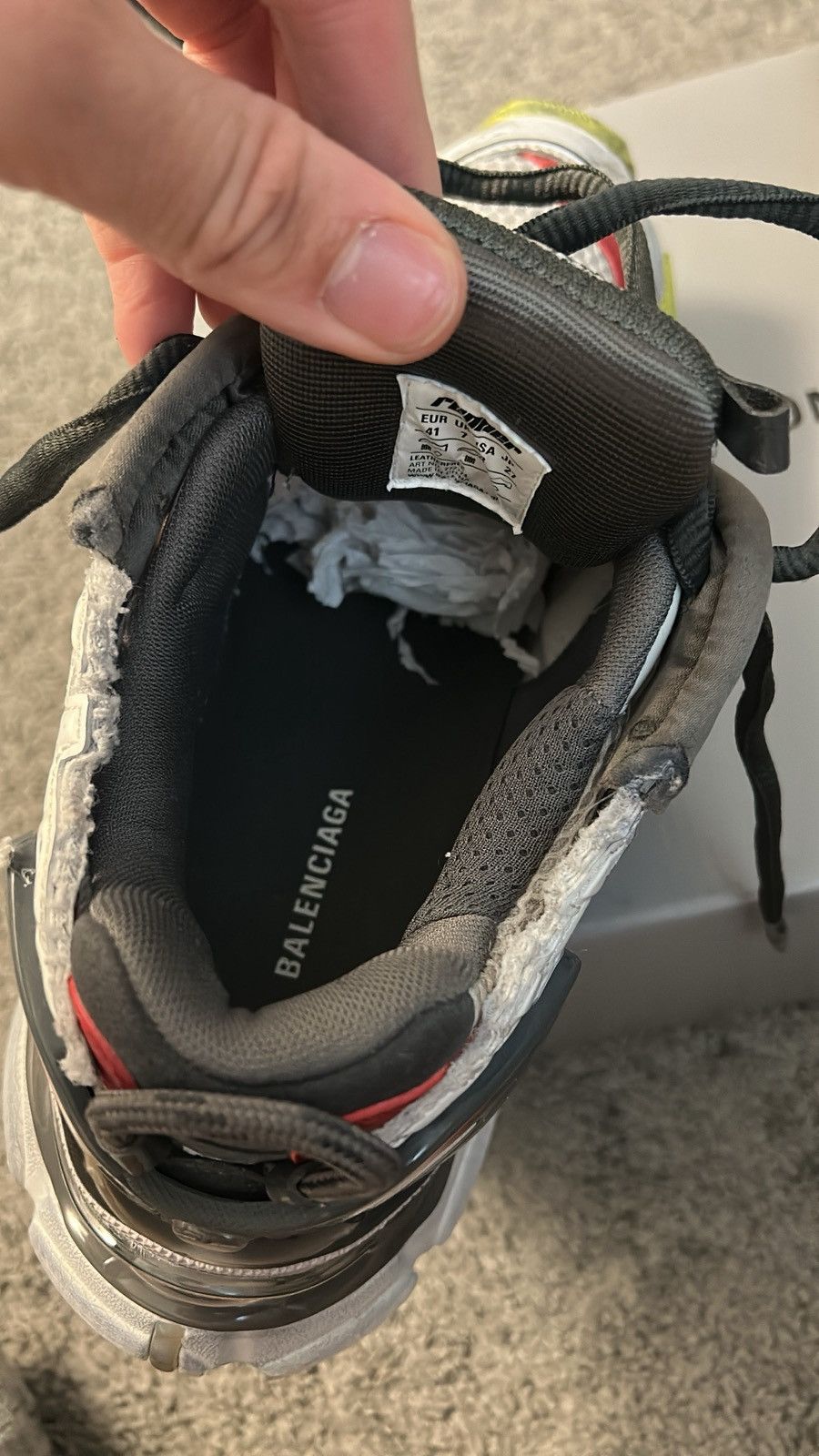 Balenciaga Balenciaga Runner Sneakers Size US 8.5 / EU 41-42 - 8 Thumbnail