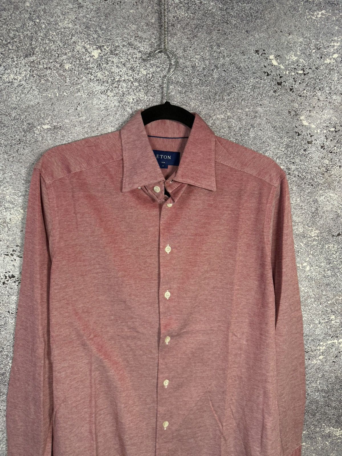 Eton Eton Red Shirt button up oldmoney Size US S / EU 44-46 / 1 - 3 Thumbnail