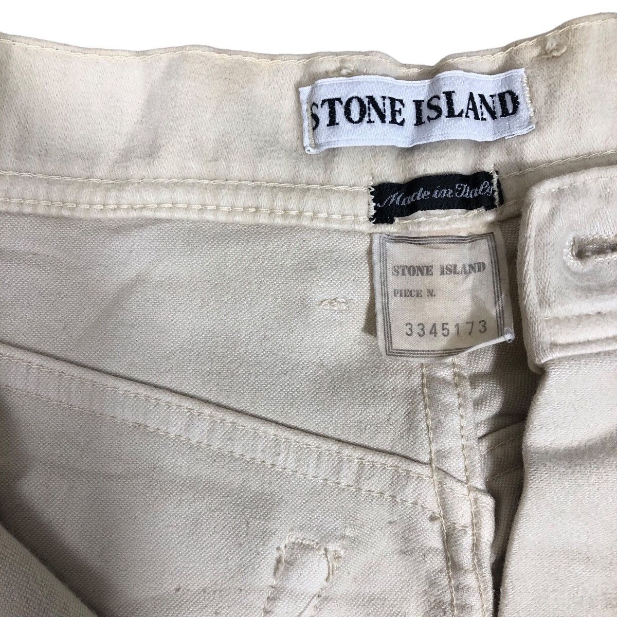 Massimo Osti Vintage Stone Island Marina Casual Pants Size US 31 - 8 Thumbnail